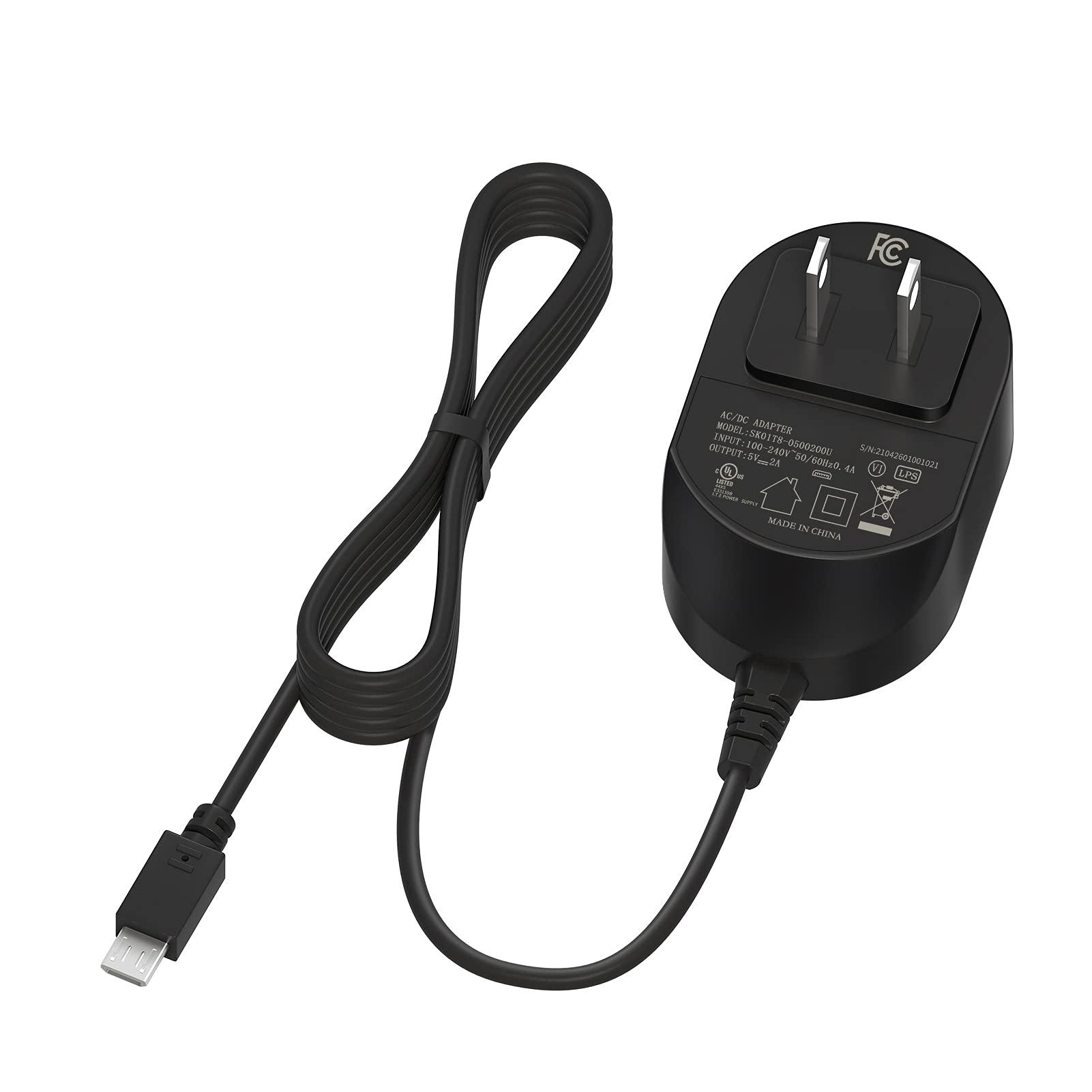 TPLTECH 5V AC Adapter Charger for Bose Soundlink Color I, II 2 / Mini II 2 / Revolve/Revolve Plus Bluetooth Speaker, QuietComfort 35 20 Headphones Micro 6.5FT USB Cable Charging Cord [UL Listed] - Image 1