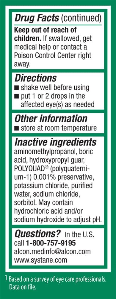 Systane Ultra Lubricant Eye Drops,0.14 Fl Oz (Pack of 1) - Image 4