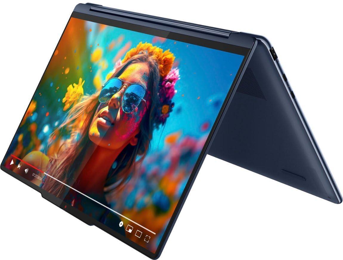 Lenovo Yoga 9i AI Powered 2-in-1 Laptop 14.0" 120 Hz Touchscreen OLED 2.8K (Intel Ultra 7-155H, 16GB LPDDR5X, 1TB SSD, Active Pen, Backlit KYB, FP Reader, 2 Thunderbolt 4, Win 11 Home) w/DKZ Hub - Image 6