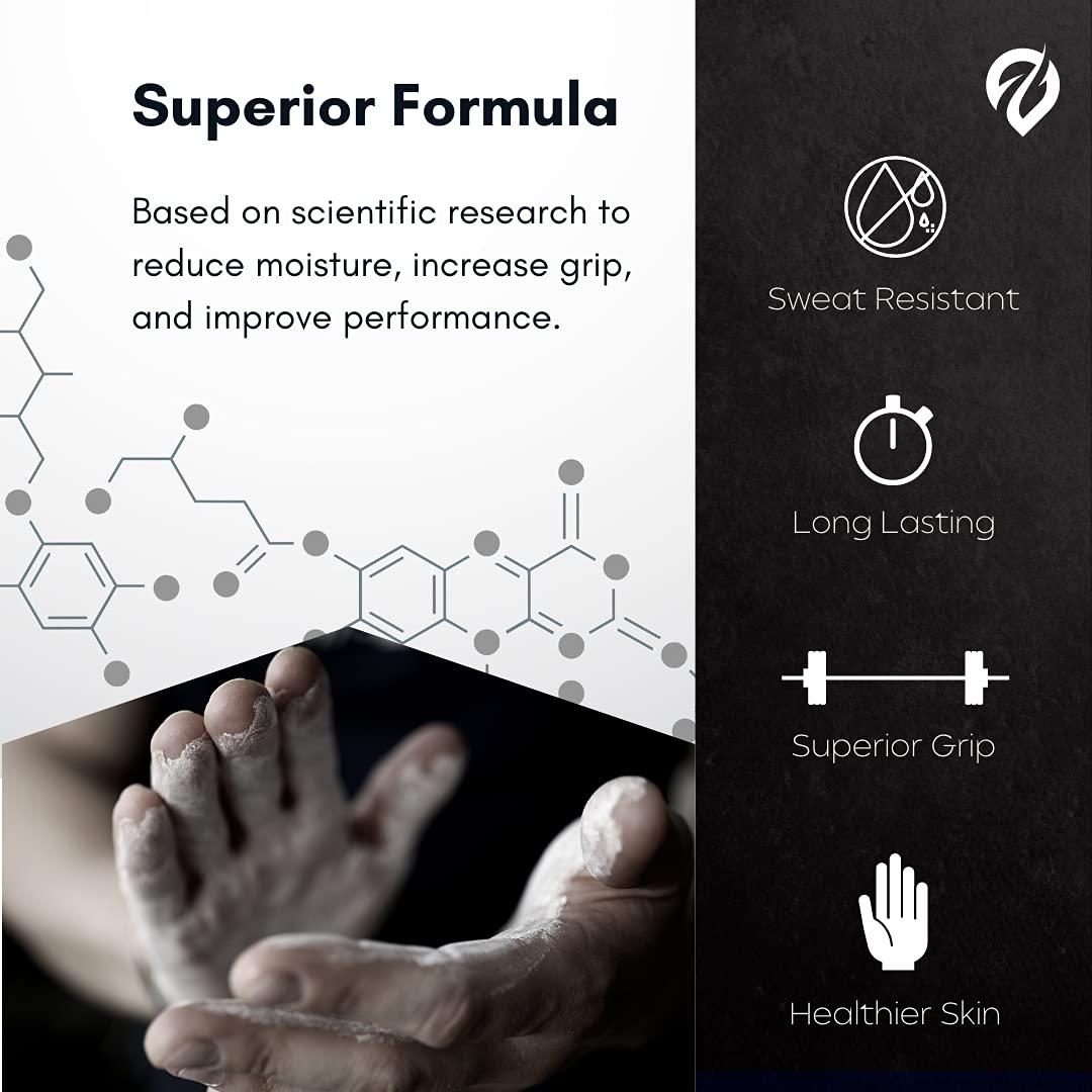 EVMT Brands Liquid Chalk, Mess Free Gym Chalk for Weightlifting, Gymnastics, Rock Climbing, Dancing, and Lifting. Sweat Resistant and Long Lasting for Stronger Hand Grip. Package May Vary. - Image 2