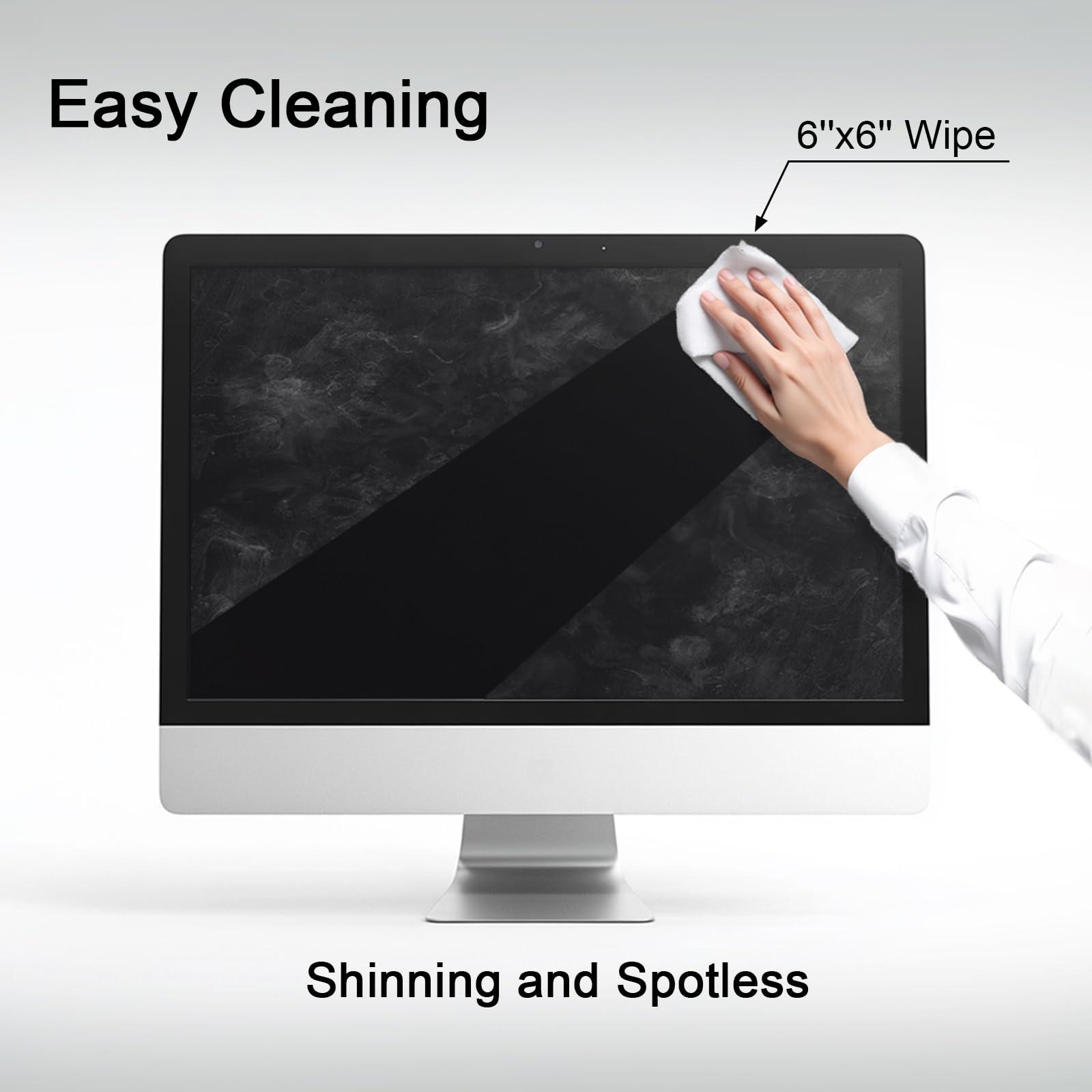 ARCHXX Screen Wipes for Electronics, 120 Count 6"x6" Pre-Moistened Screen Cleaner for Screens, Computer,Laptop,Tablet,Phone,Monitor,Car Screen Cleaner, Lens Wipes Individually Wrapped - Image 2