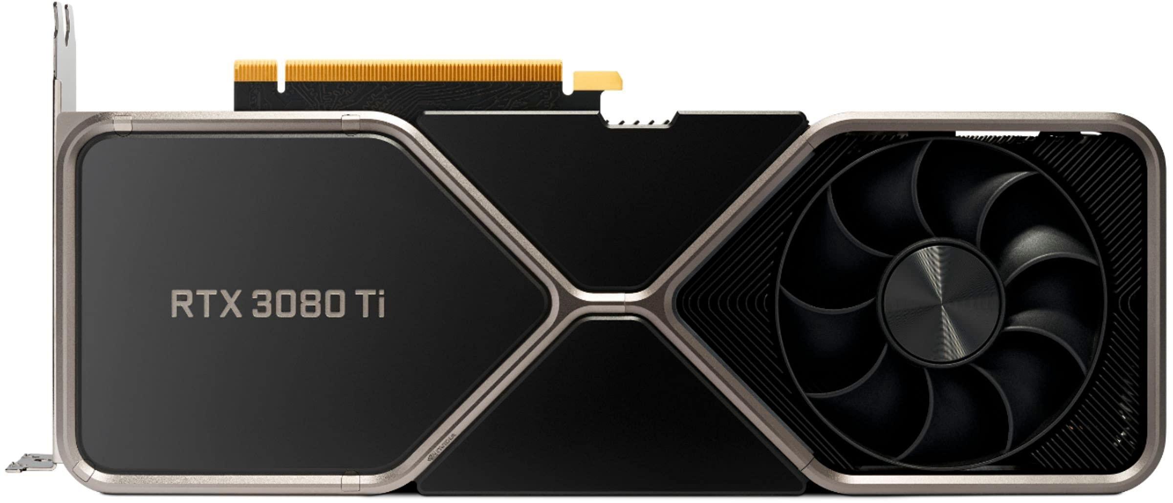 Geforce RTX 3080 Ti 12GB GDDR6X PCI Express 4.0 Graphics Card Titanium and Black (Renewed)