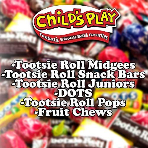 Tootsie Roll Child's Play Candy Favorites with Bonus Mobile Game, 5 Pounds of Individually Wrapped Party Candy - Funtastic Candy Variety Mix Bag - Peanut Free, Gluten Free (5 Pounds) - Image 5