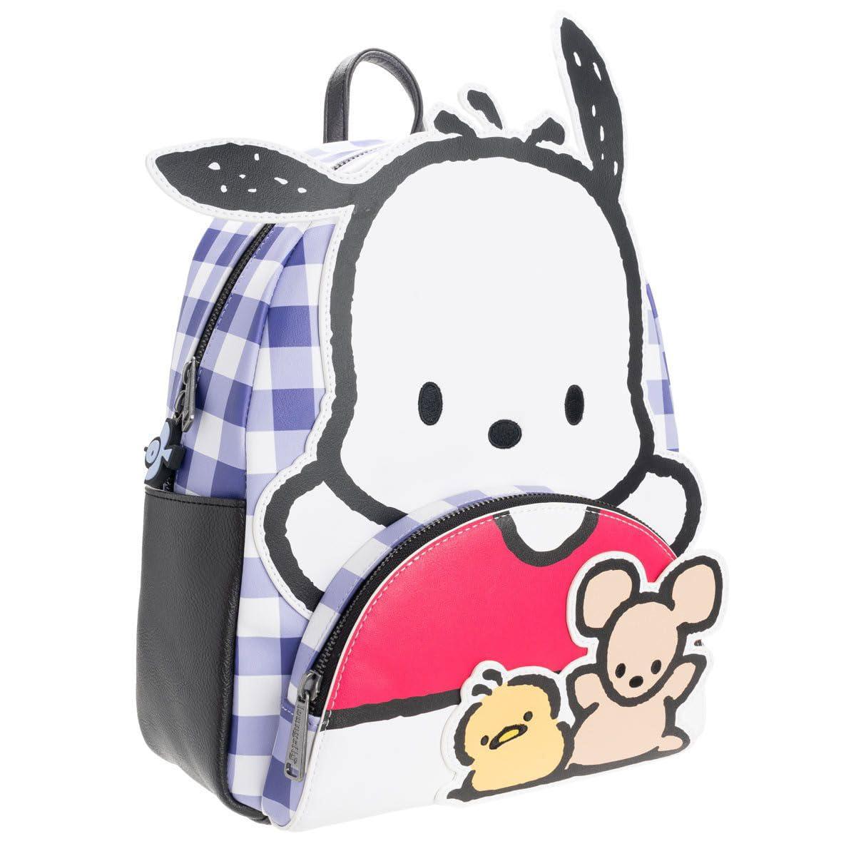 Loungefly SANRIO Pochacco Cosplay Plaid Mini-Backpack - Entertainment Earth Exclusive - Image 3