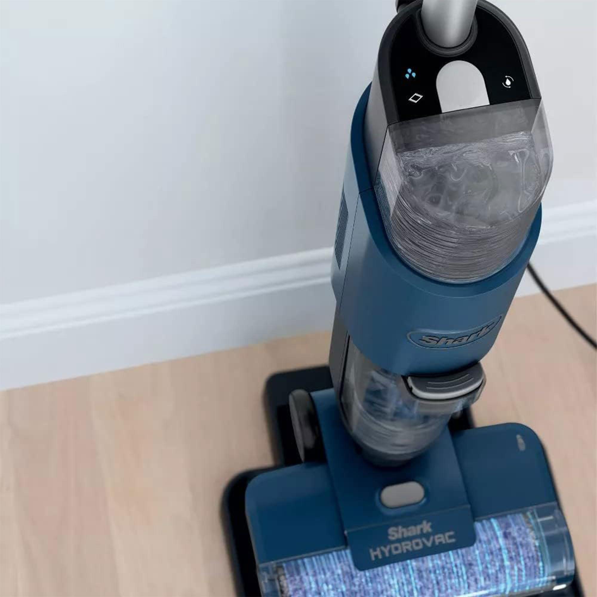 SHARK WD101 HydroVac XL 3-in-1 Vacuum, Mop & Self-Cleaning System for Multi-Surface Cleaning, Perfect Hardwood, Tile, Marble, Area Rug More, Corded, Navy (Renewed) - Image 8