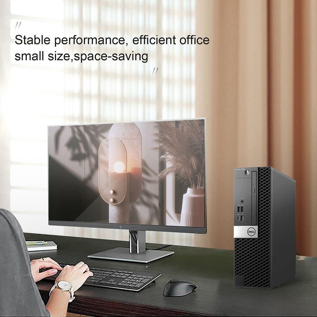 Dell OptiPlex 7060 Windows 11 Pro Desktop Computer SFF, Intel 8th Gen i5-8500 Hexa Core,16GB DDR4 Ram 512GB NVMe M.2 SSD, AX210 Built-in WIFI 6E & Bluetooth 5.2,New Wireless Keyboard & Mouse (Renewed) - Image 8