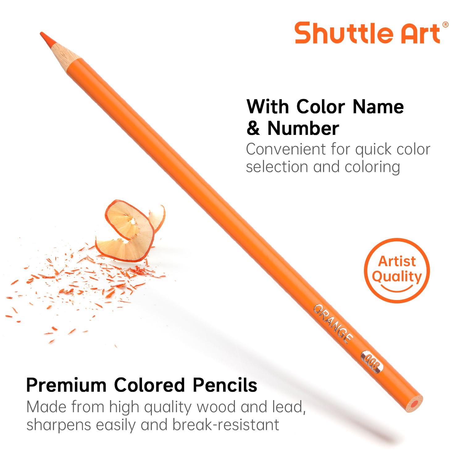 Shuttle Art 720 Colored Pencils Bulk, 12 Vibrant Colors, Pack of 60, Pre-sharpened Coloring Pencils, Wood Colored Pencil for Kids Teachers, Classroom Essentials, Back to School Supplies - Image 5
