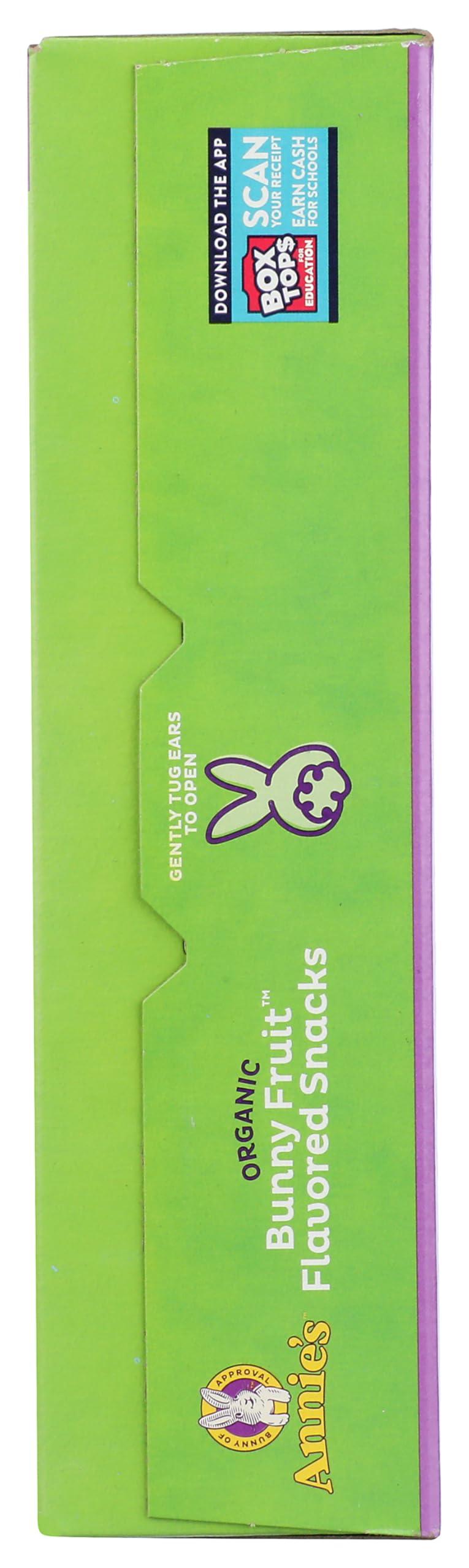 Annie's Organic Bunny Fruit Snacks, Variety Pack, Gluten Free Snack, 22 ct, 15.4 oz - Image 5