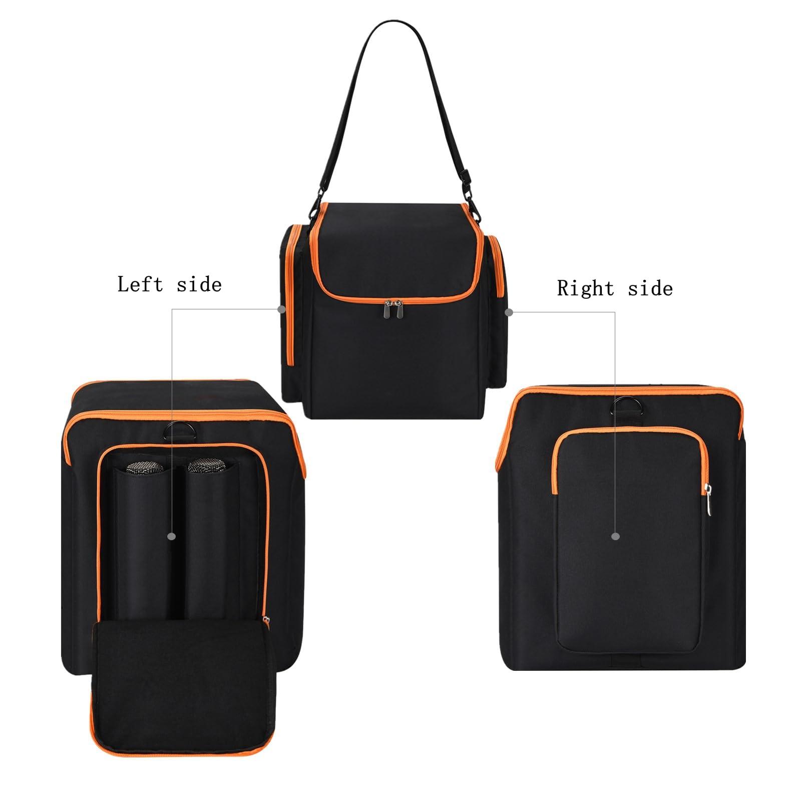 LaiMoney Travel Case Portable Tote Bag for JBL PartyBox Encore Essential Bluetooth Speaker, Multifunctional Storage Bag Portable Party Speaker Case with Microphone Storage Bag - Image 3