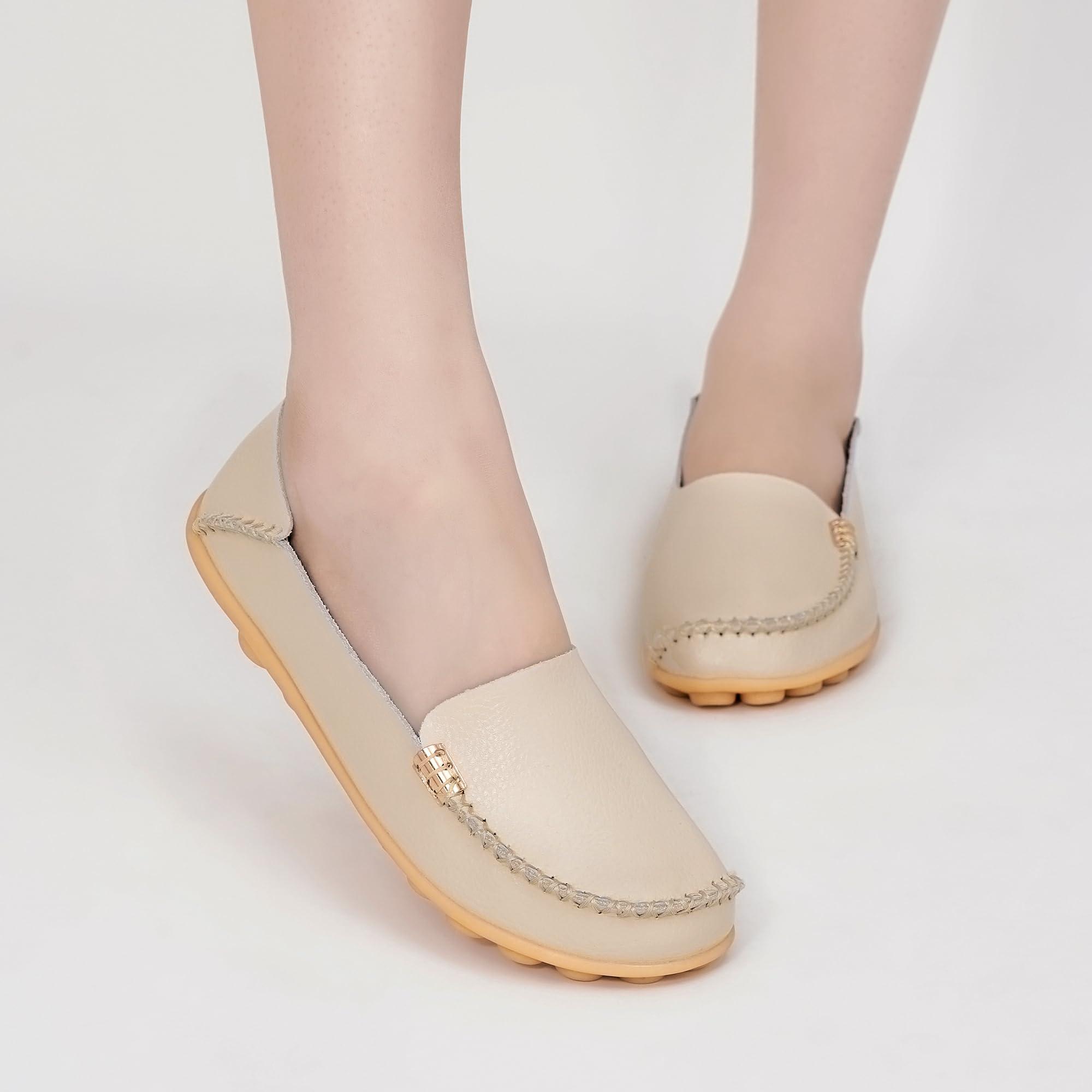Alicegana Loafers for Women Shoes Casual: Slip on Flat Shoes Ladies Comfortable Dressy Moccasins Driving Penny Loafers - Image 5