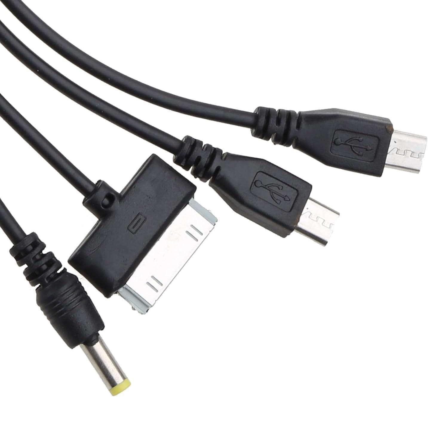 Zenarao 10 in 1 USB Cables - 20CM/7.87in Universal USB to Multi Plug Cell Phone Charger for Smartphones - Image 3