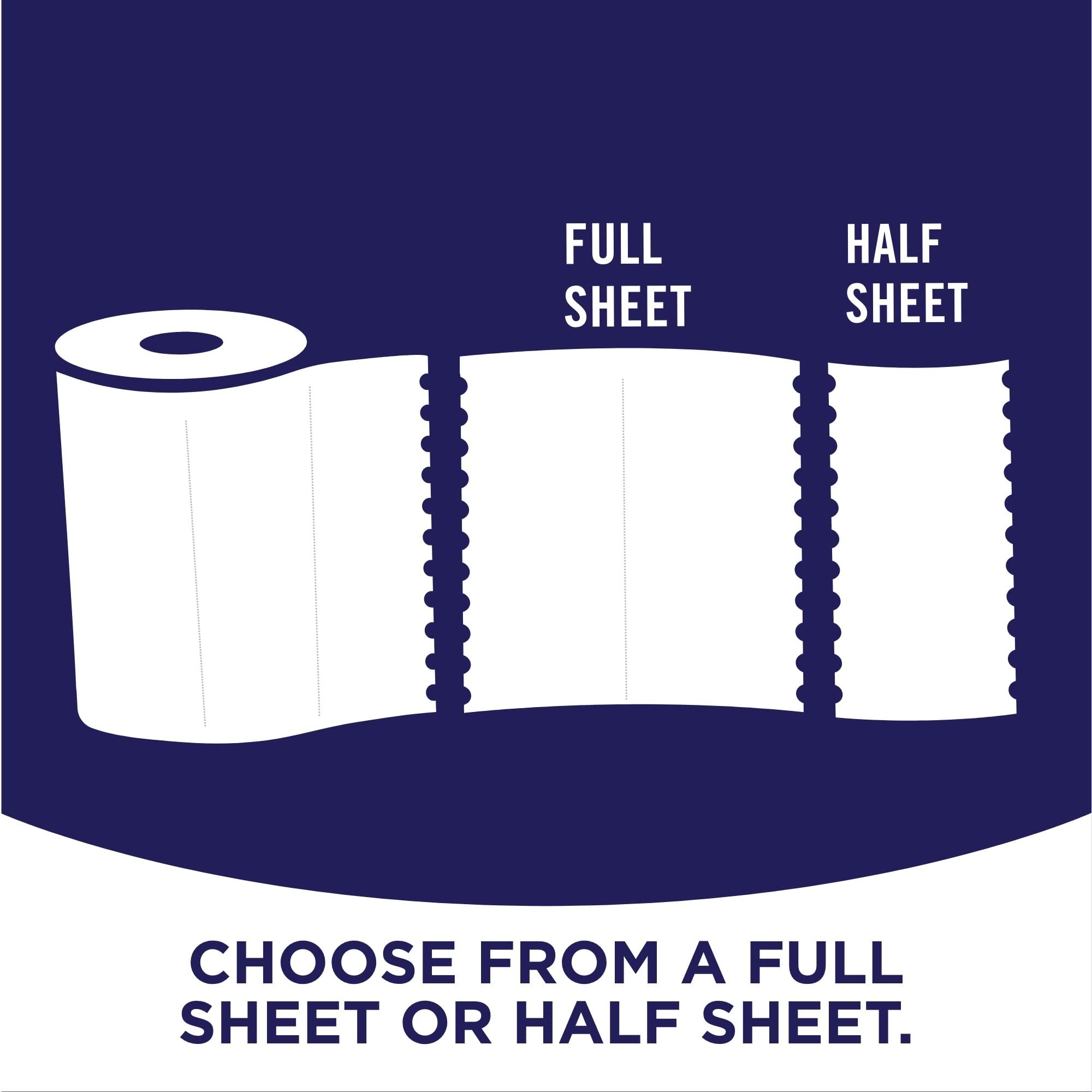 Sparkle Pick-A-Size Paper Towels, 24 Triple Rolls = 72 Regular Rolls, Everyday Value Paper Towel With Full And Half Sheets - Image 3