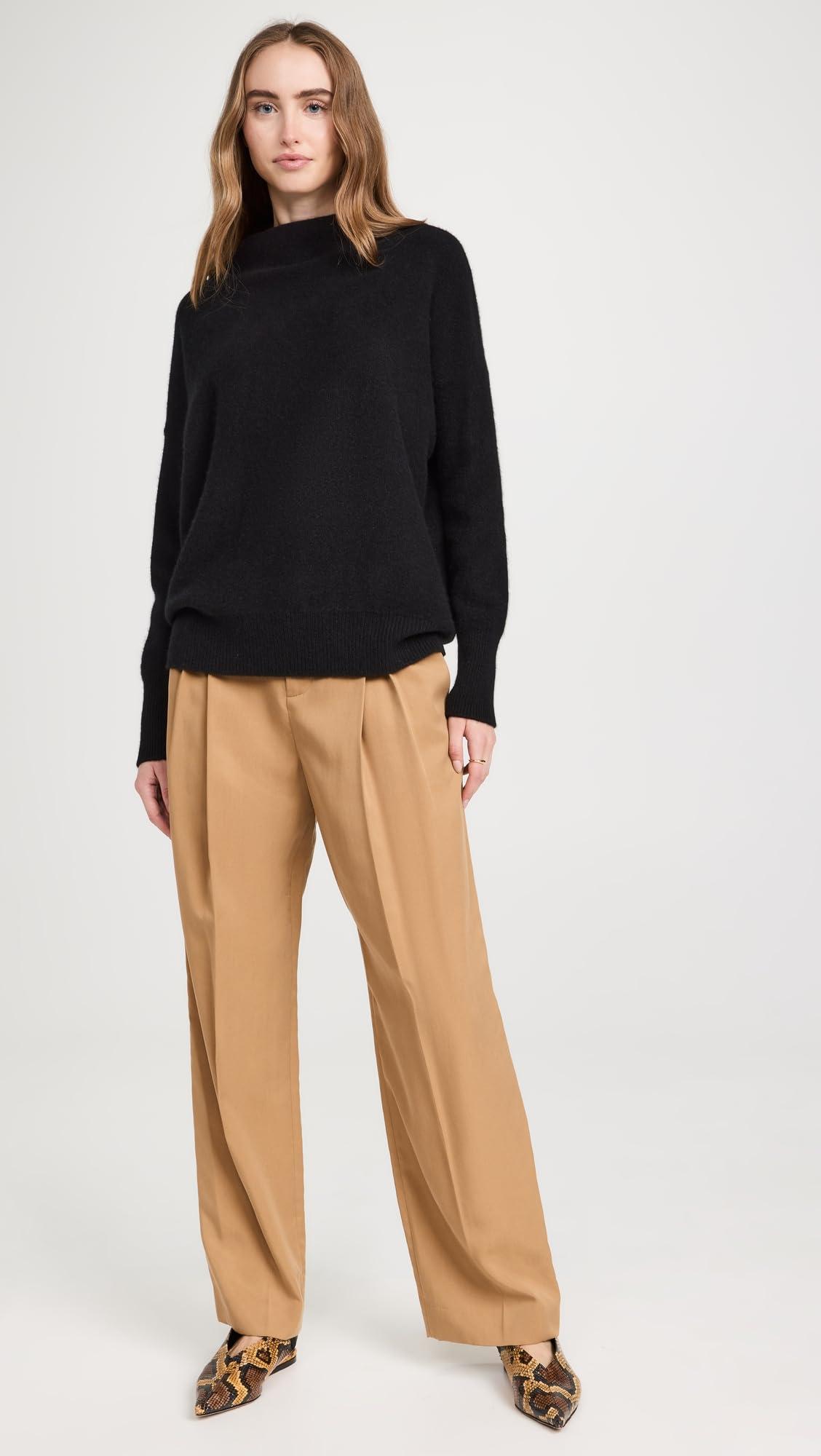 Vince Women's Boiled Funnel Neck Pullover - Image 5