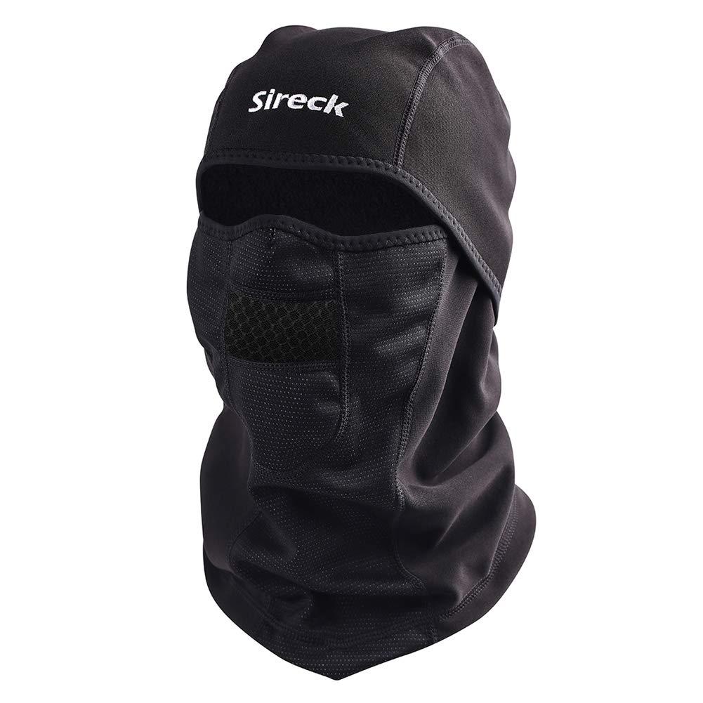 Sireck Cold Weather Balaclava Ski Mask, Water Resistant and Windproof Fleece Thermal Face Mask, Cycling Motorcycle Neck Warmer Hood Winter Gear for Men Women - Image 2