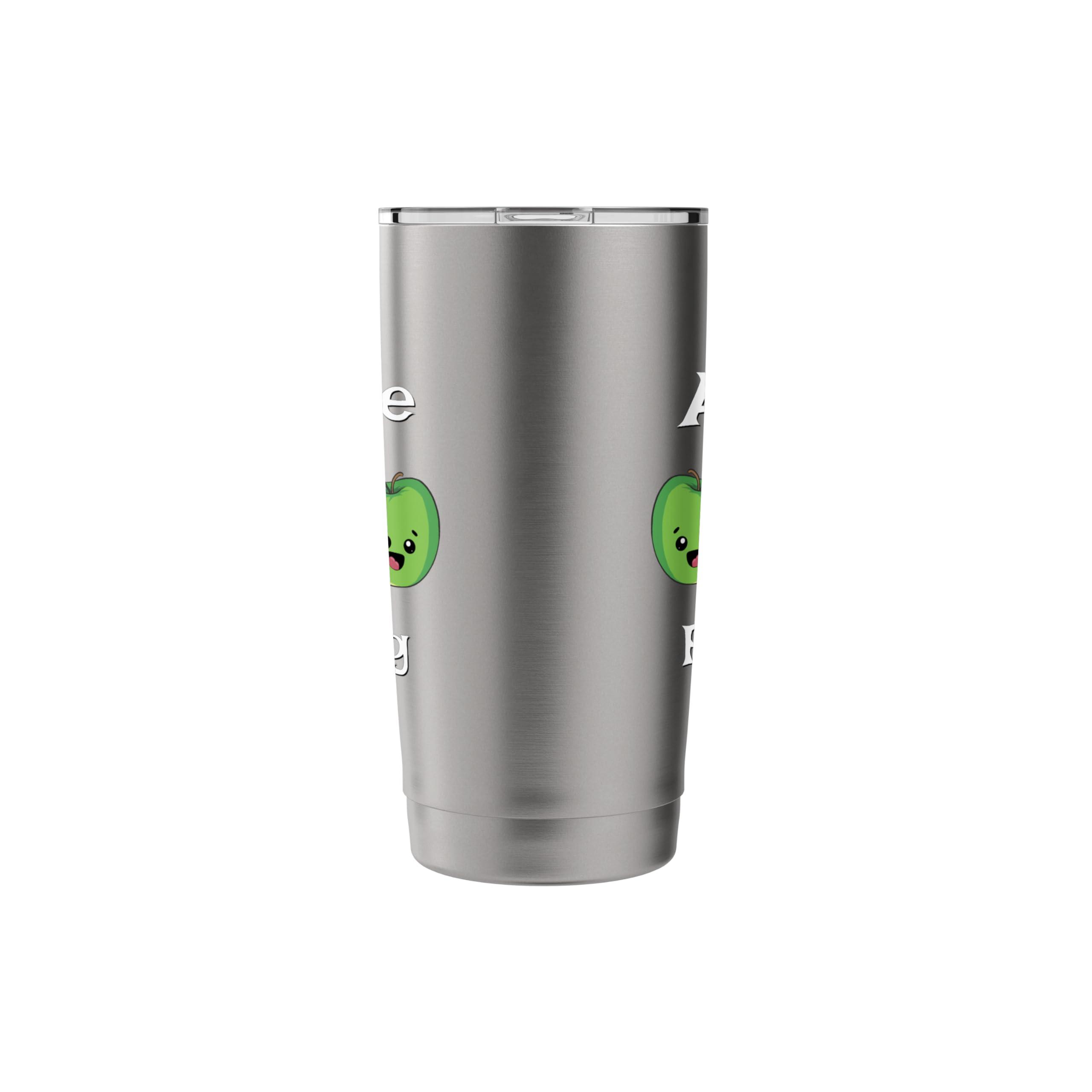 Cute Fall Autumn Orchard Matching Family Apple Picking Crew Stainless Steel Insulated Tumbler - Image 5
