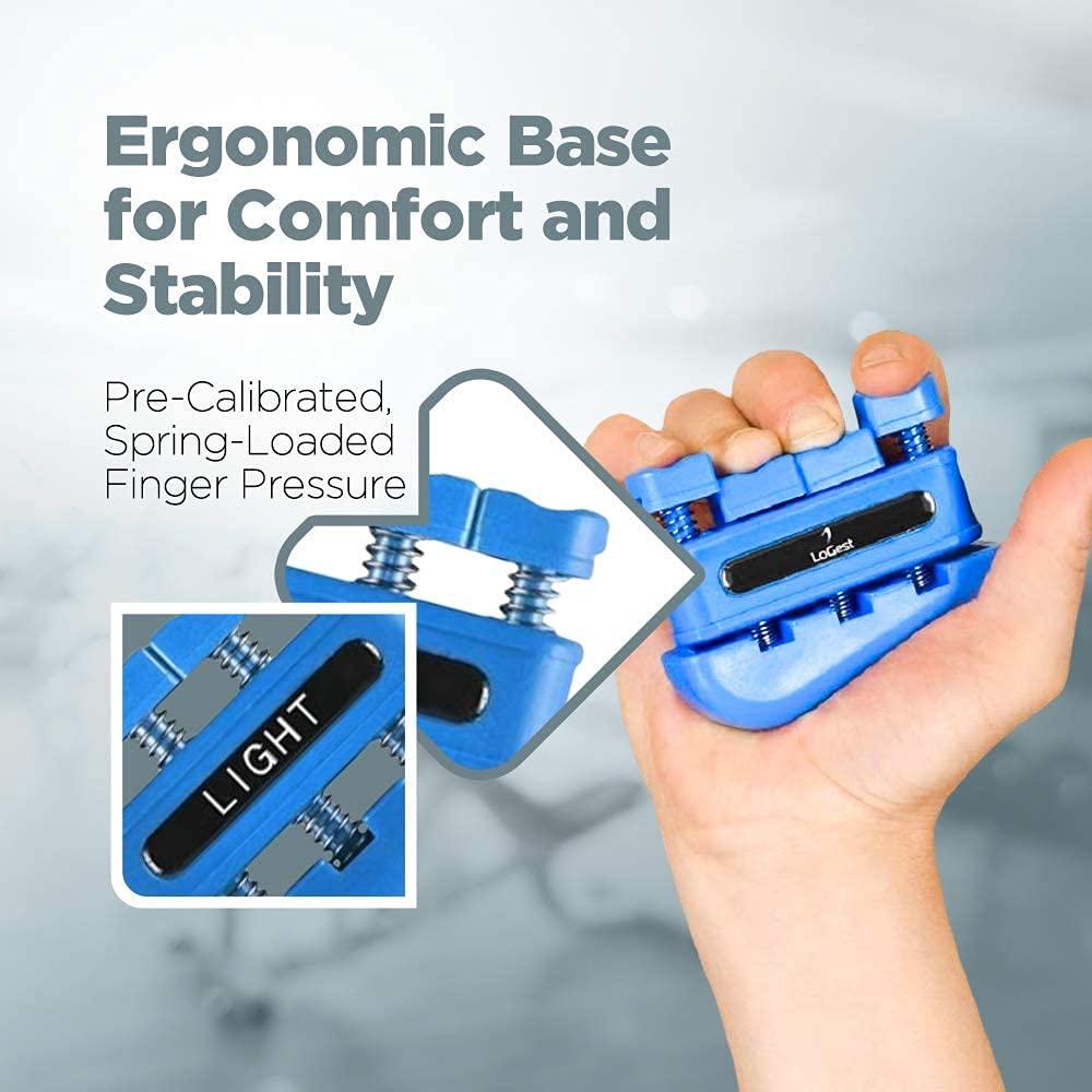 Finger Strengthener - Finger Exerciser for Forearm and Hand Strengthener - Hand Grip Workout Equipment for Musician, Rock Climbing and Therapy - Image 3