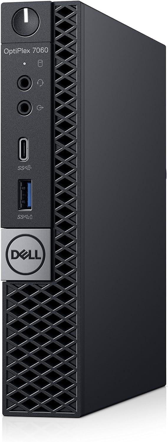 Dell OptiPlex 7060 Micro Desktop Business PC, Intel Core i5-8500T 2.1GHz, 16GB, 512GB SSD, USB Type-C, Windows 11 (Renewed), Black - Image 3