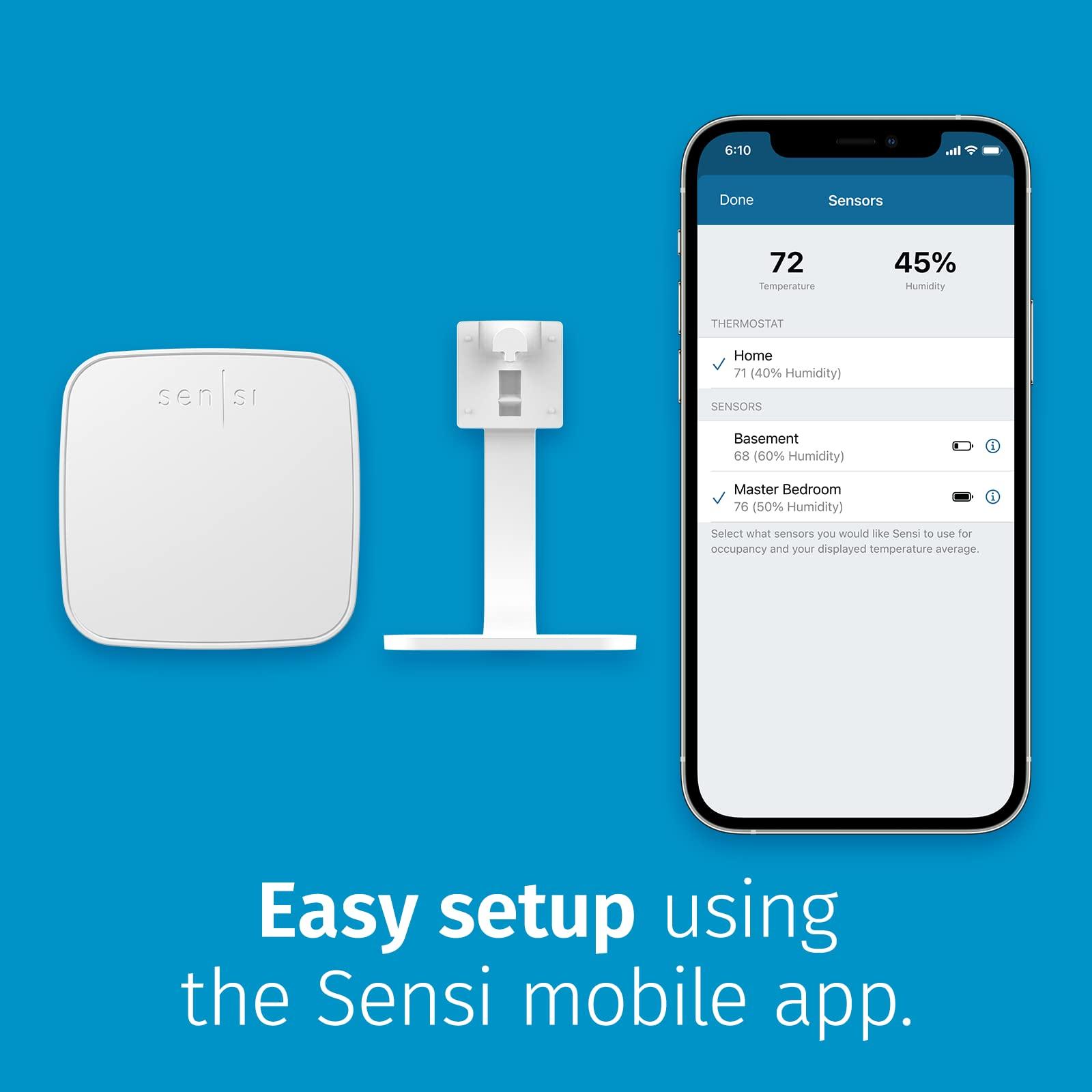 Sensi Room Sensor-Compatible with Sensi Touch 2 Smart Thermostat - Image 6