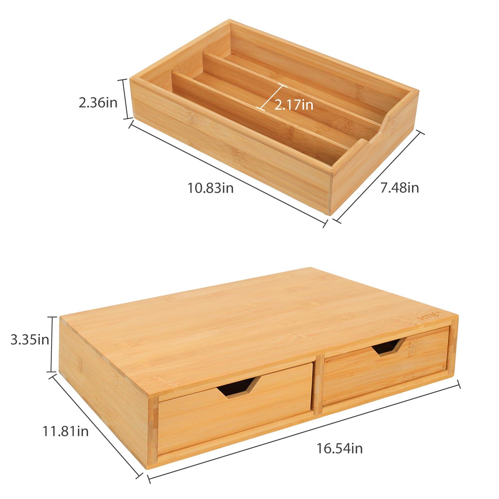 HTB K Cup Holder Compatible with K Cups,Coffee Pod Holder Holds Up 30 Cups,K Cup Organizer Storage Drawer - Image 3