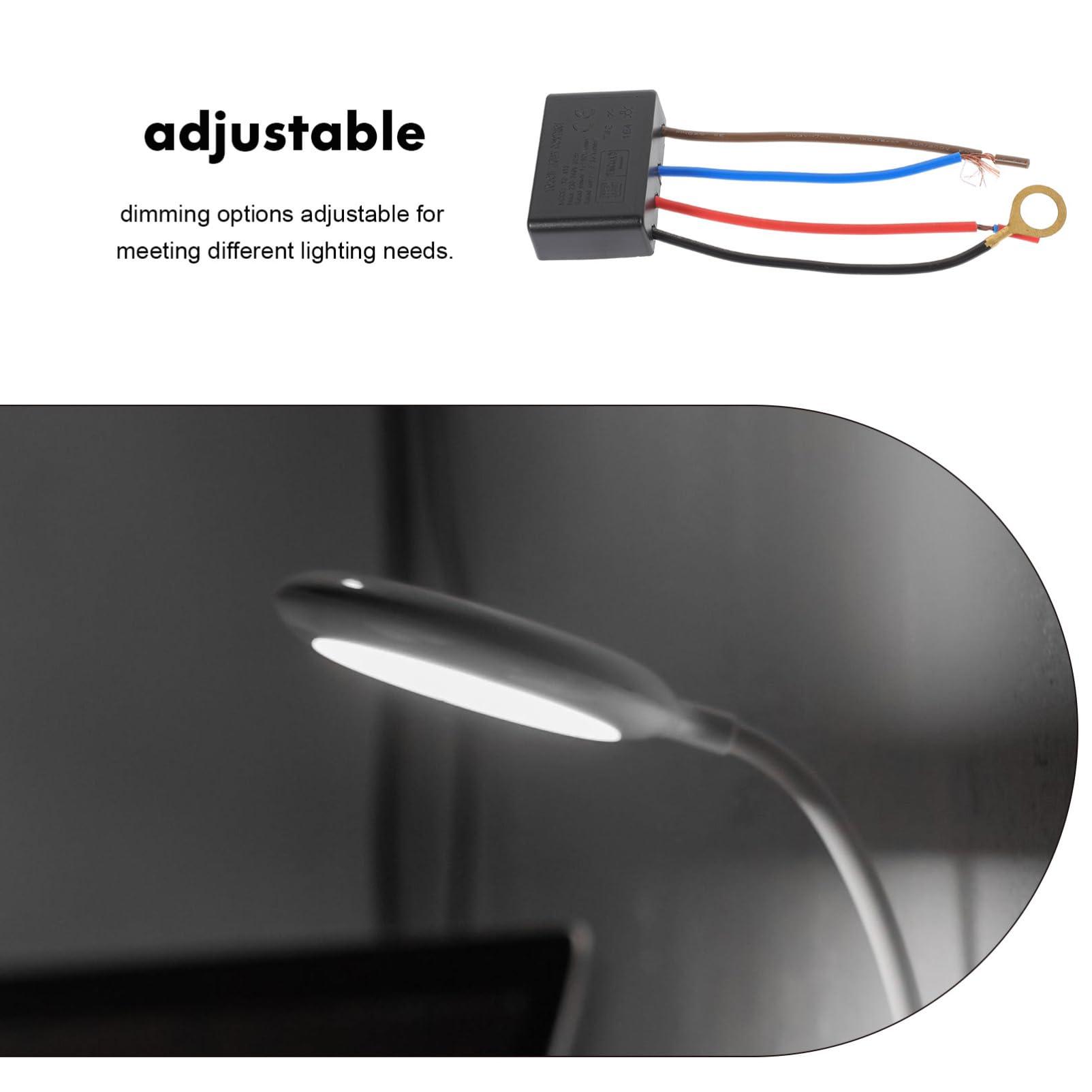 Yardenfun Table Lamp Touch Dimmer Table Lamp Replacement Bedside Lamp Replacement Table Light Replacement Dimmable Led Light Replacement Light Lamp Repair Abs Module Incandescent Lamp - Image 5