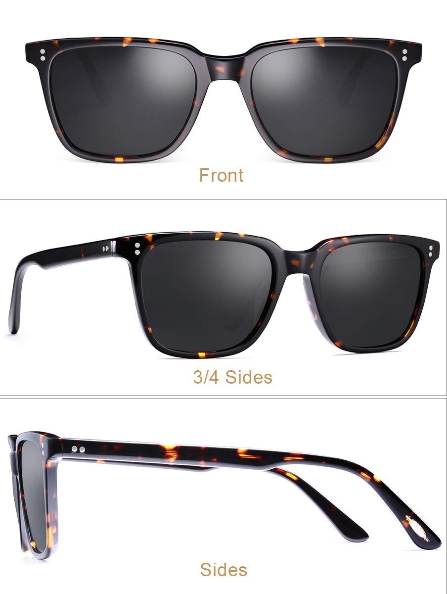 CARFIA Polarized Men's Sunglasses UV400 Protection for Driving Fishing Hiking Golf Outdoor Sport Glasses - Image 4