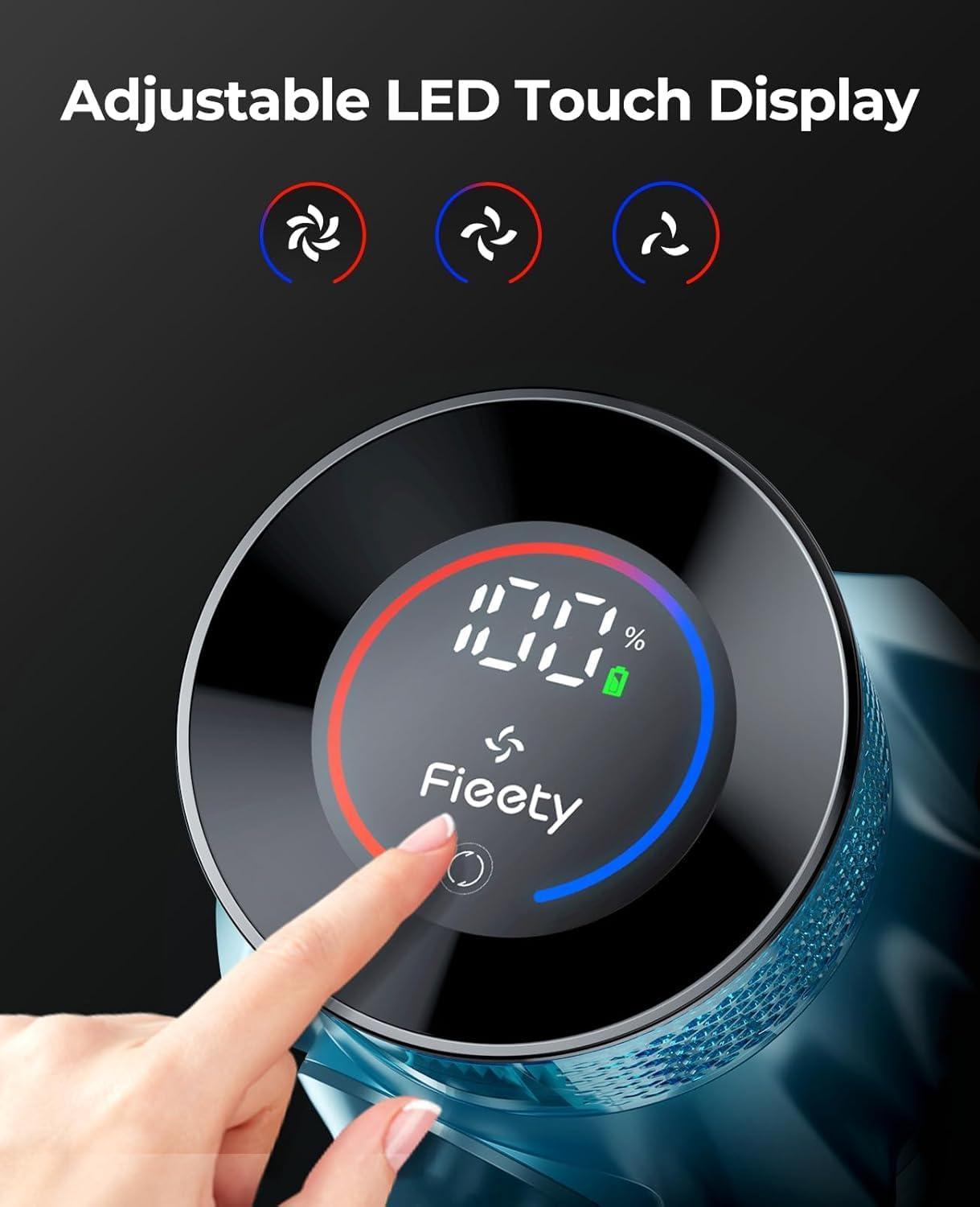 Cordless Vacuum Cleaner 550W/45Kpa, Stick Vacuum Cleaners 60 Mins Max Runtime with Charging Dock, Self-Standing Handheld Vacuum with Touch Display, 6-in-1 Vacuum Cleaner for Carpet/Hard Floor/Pet Hair - Image 5