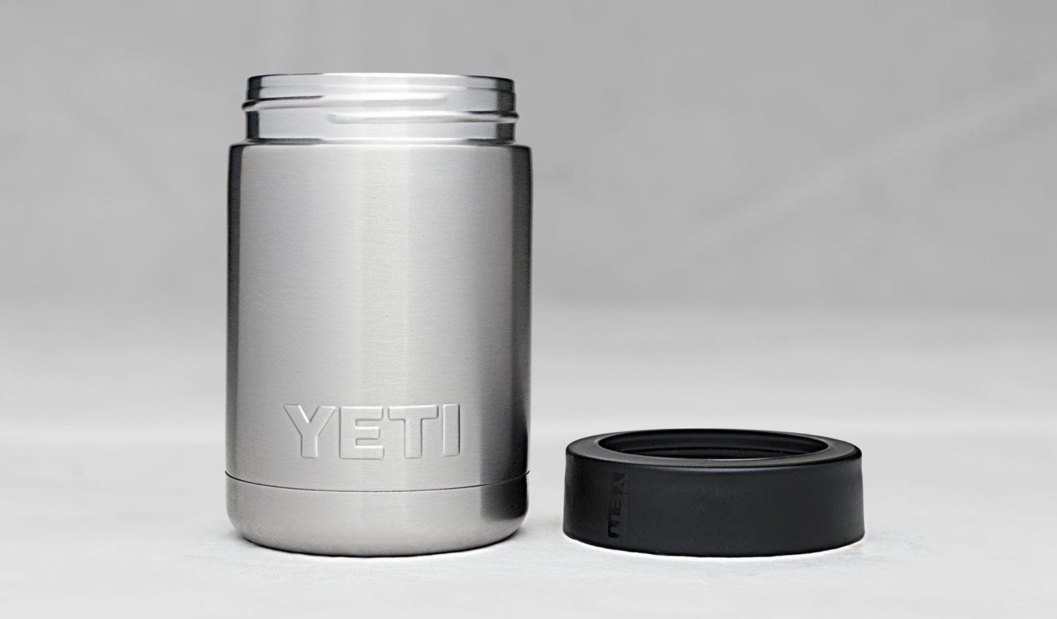 YETI Stainless Steel Rambler Colster Can and Bottle Holder Silver One Size,12 ounce - Image 4