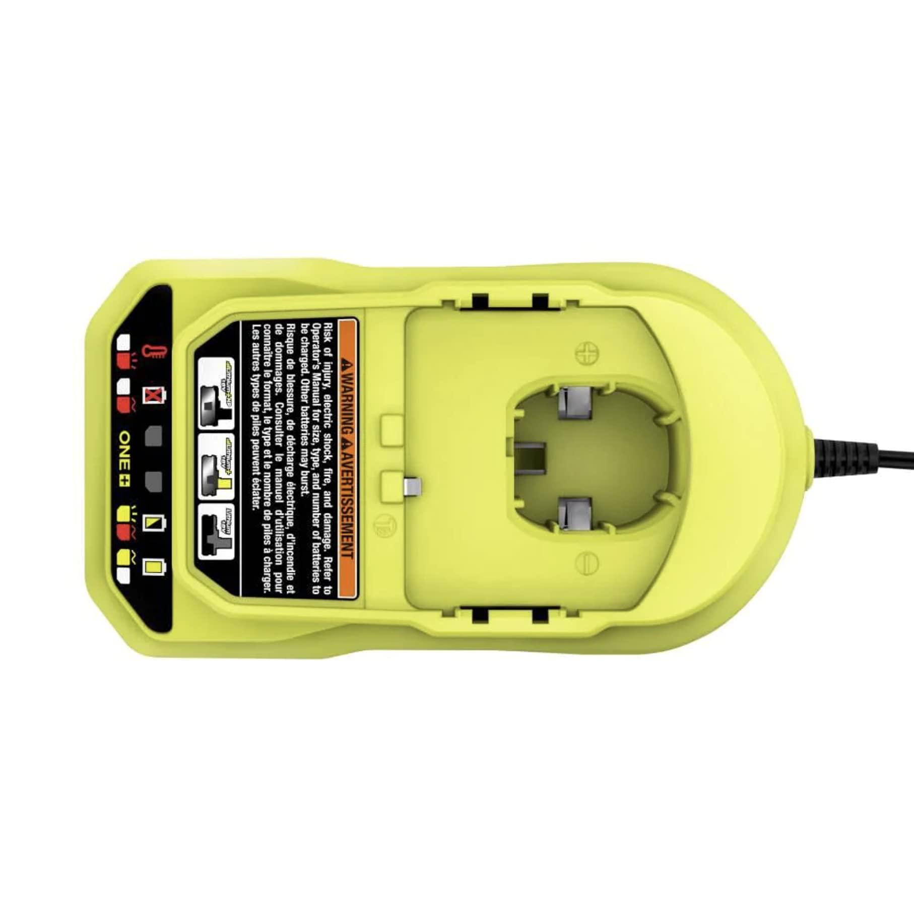 generic1 Ryobi ONE+ 18V Lithium-Ion 4.0 Ah Battery (2-Pack) and Charger Kit, 1 (PSK006) - Image 5