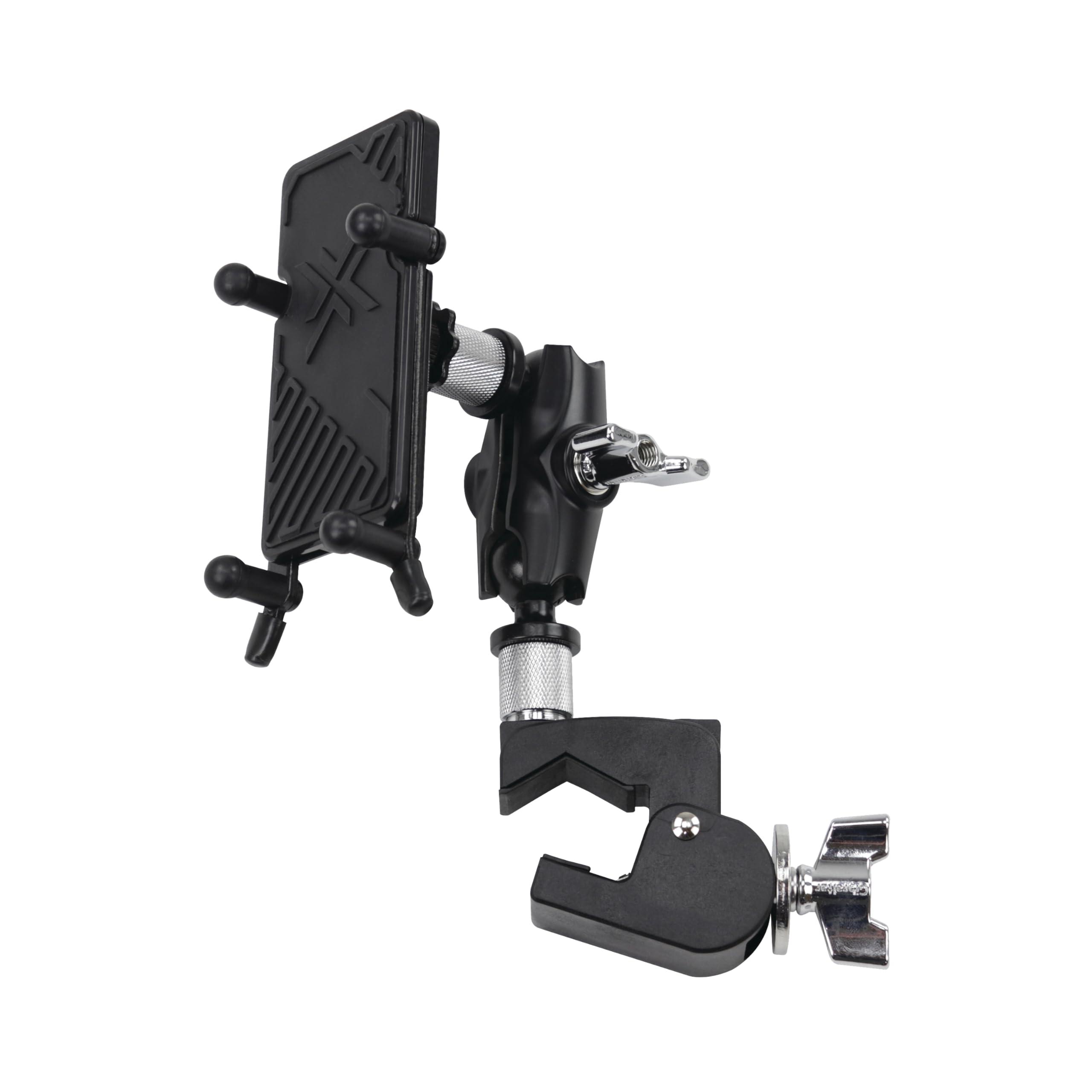 Gibraltar SC-DASCM Dual Adjust Smartphone Surface Holder, Designed to Mount to a Table or Stand, Drum Accessories Hardware and Parts