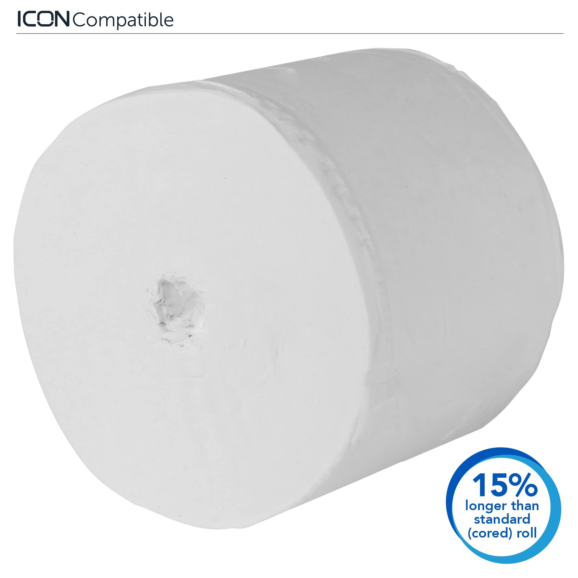 Scott Professional Essential Coreless High-Capacity Standard Roll Bulk Toilet Paper (07001), 2-Ply, White (36 Rolls of 800 Sheets, 28,800 Sheet Total) - Image 5