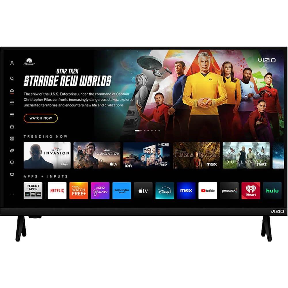 VIZIO 40 Inch V Series FHD LED Smart TV 1080p Bluetooth Compatible, with HDR/HDR10 HLG, Airplay 2, Chromecast Built-in, HDMI VRR and DTS Virtual X (VFD40M-0810)