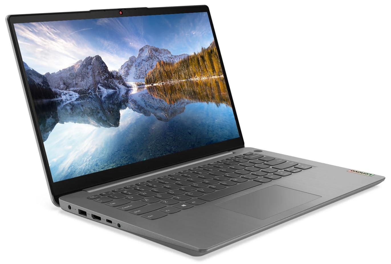 Lenovo IdeaPad 3i Laptop, 14" FHD LED Business & Student Laptop, Intel Core i5-1155G7 Processor, 40GB RAM, 1TB SSD, Windows 11 Pro, Camera Privacy Shutter, PLUSERA Earphones, Grey - Image 2