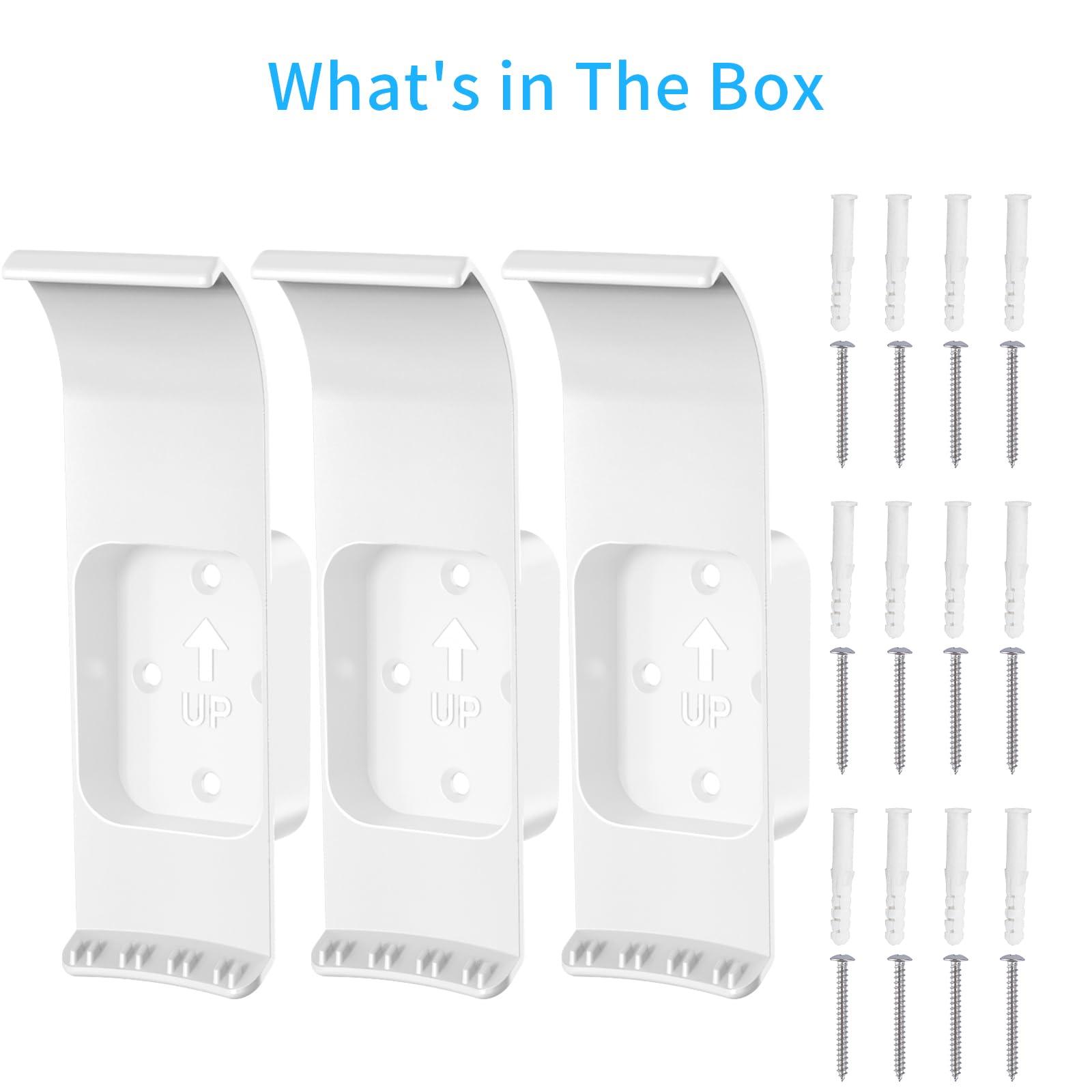 eero Max 7 Wall Mount, Wall Brackets ABS Router Holder Compatible with eero Max 7 Extender Space Saving (3 Pack) - Image 7