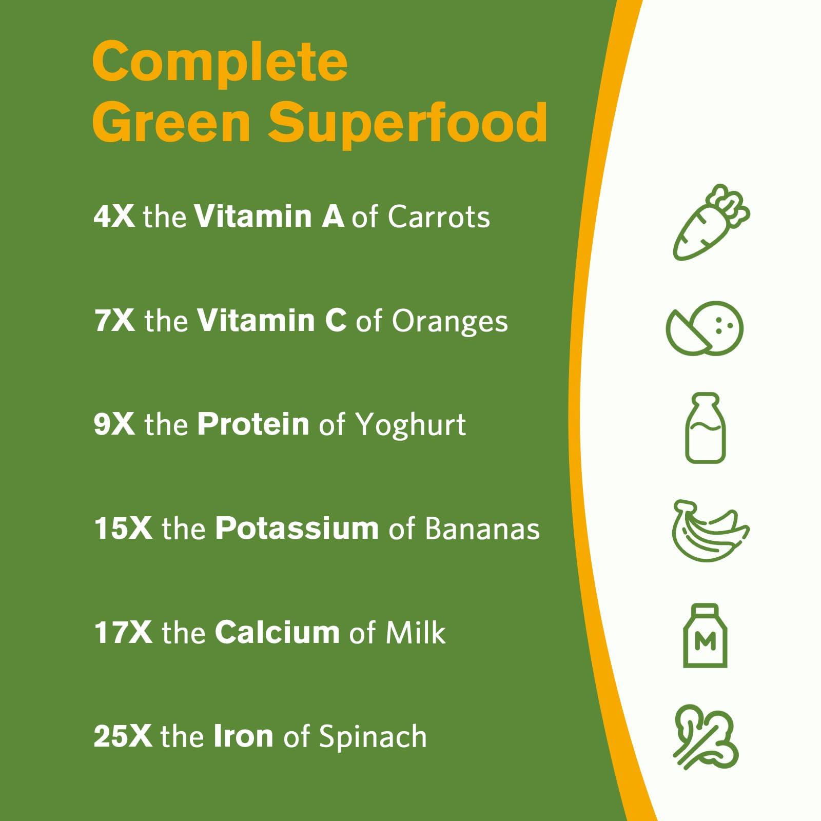 Doctor's Recipes Moringa 11,000 mg Strength, Complete Green Superfood, Natural Antioxidant Support, Non-GMO, 90 Vegan Caps, No Caffeine Soy Gluten - Image 4