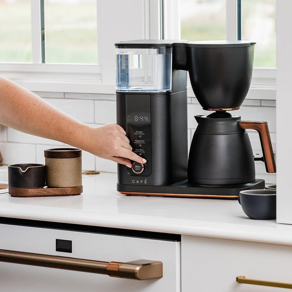 Café Specialty Drip Coffee Maker | 10-Cup Insulated Thermal Carafe | WiFi Enabled Voice-to-Brew Technology | Smart Home Kitchen Essentials | SCA Certified, Barista-Quality Brew | Matte Black - Image 7