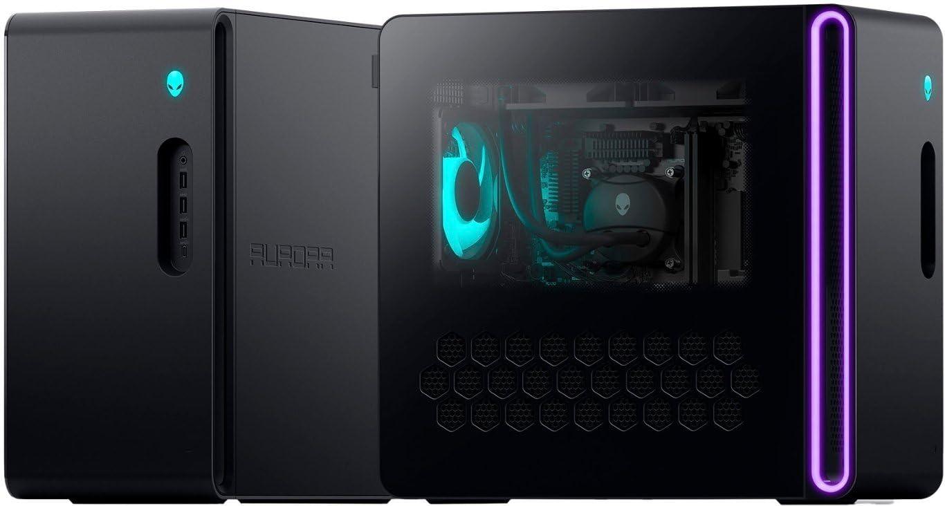 Alienware Aurora R16 Gaming Desktop PC - Intel Core i9-13900 24-Core up to 5.60 GHz, 64GB RAM, 1TB NVMe SSD + 2TB HDD, GeForce RTX 4070 12GB GDDR6X, Windows 11 Home, Liquid Cooling, Basalt Black - Image 7