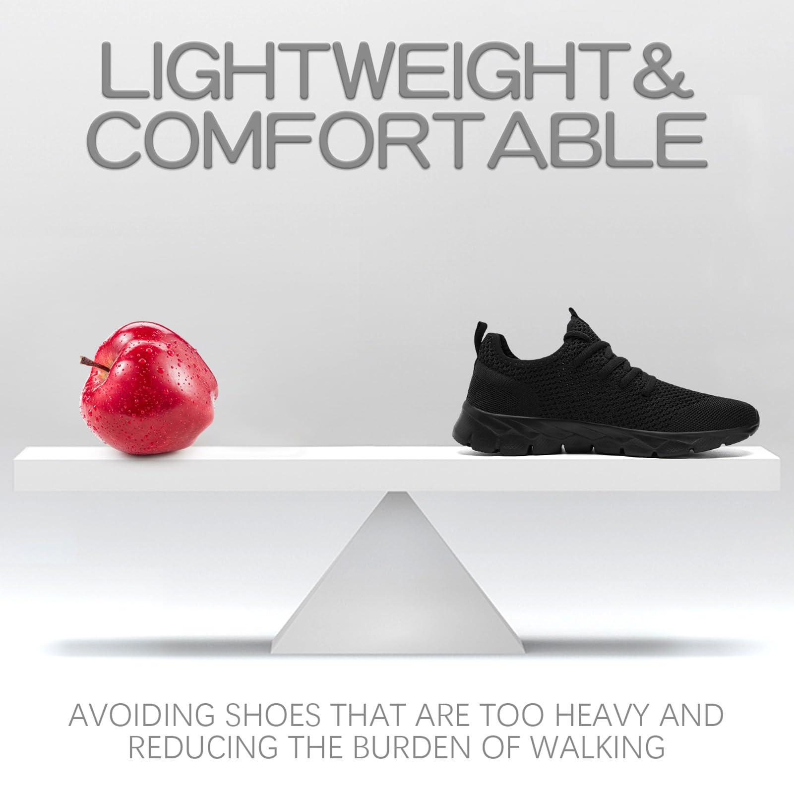 YITUHIO Mens Running Shoes Fashion Sneakers Tennis Walking Shoes Lightweight Athletic Gym Workout Shoes - Image 4