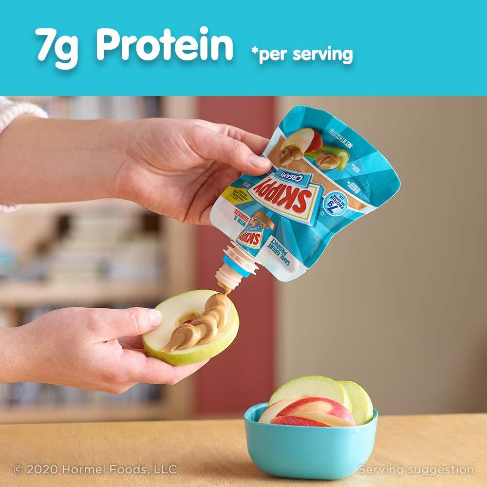 SKIPPY Squeeze Natural Creamy Peanut Butter, 6 Ounce (Pack of 6) - Image 5
