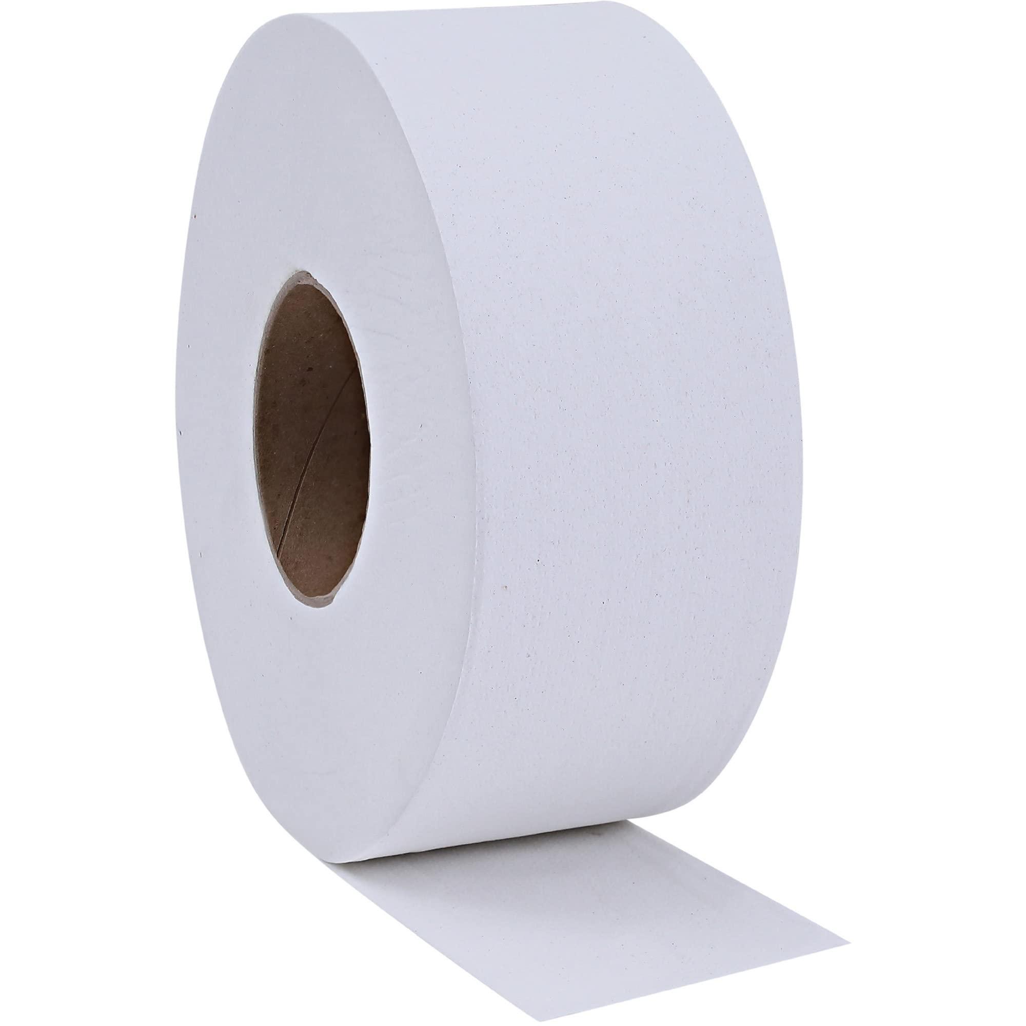 Genuine Joe - GJO2506008 Jumbo Dispenser Roll Bath Tissue (Pack of 8) - Image 2
