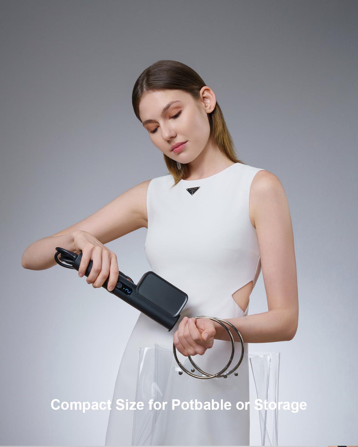 G7 Travel Steamer for Clothes Dual Voltage 100-240V Iron Steamers Professional Portable Steamer, Just 1lbs Fashion Light Mini Handheld Garment Steamer for Global travel and home - Image 2