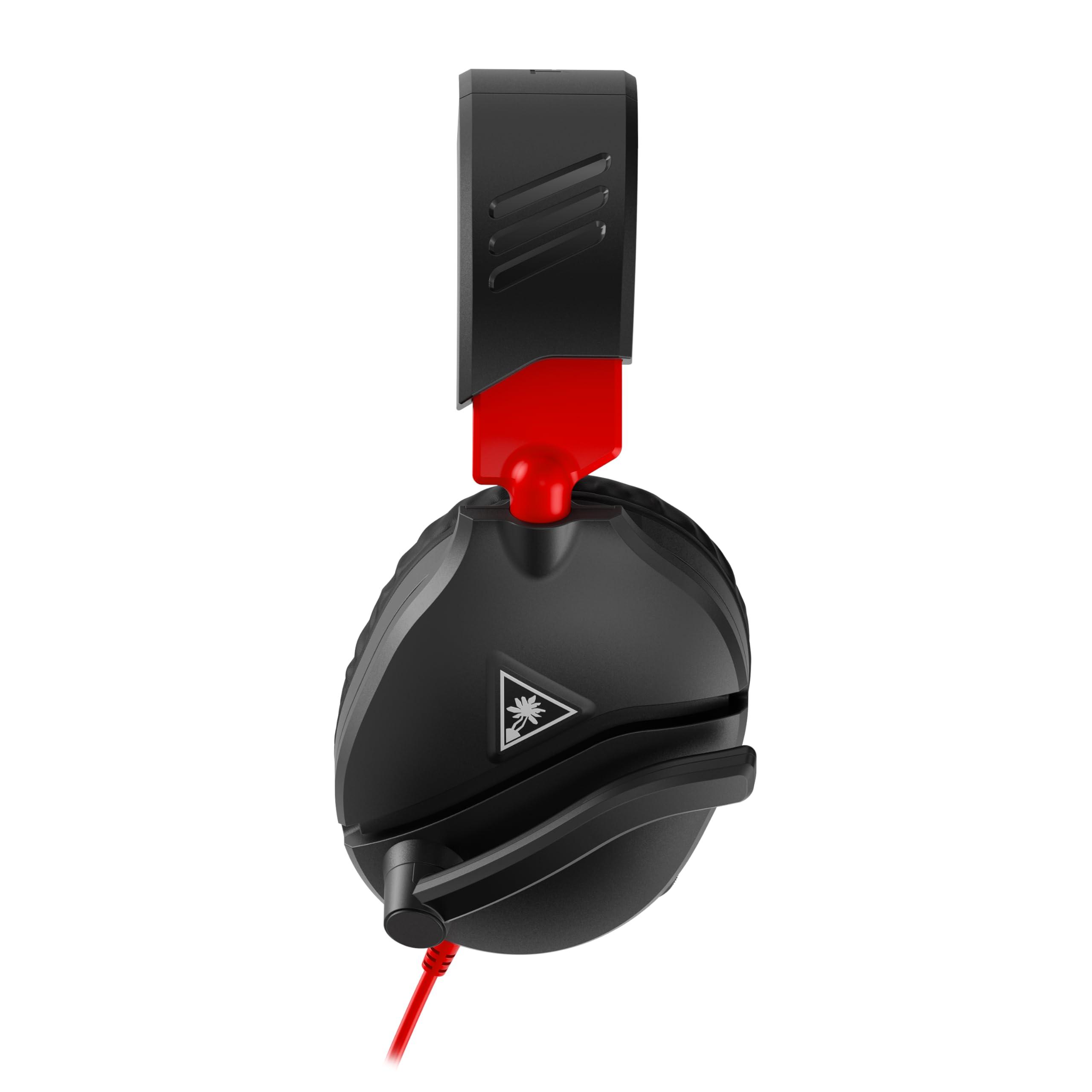 Turtle Beach Recon 70 Multiplatform Gaming Headset for Xbox Series X|S, Xbox One, PS5, PS4, PC & Mobile w/ 3.5mm Wired Connection - Flip-to-Mute Mic, 40mm Speakers, Lightweight Design, Black - Image 9