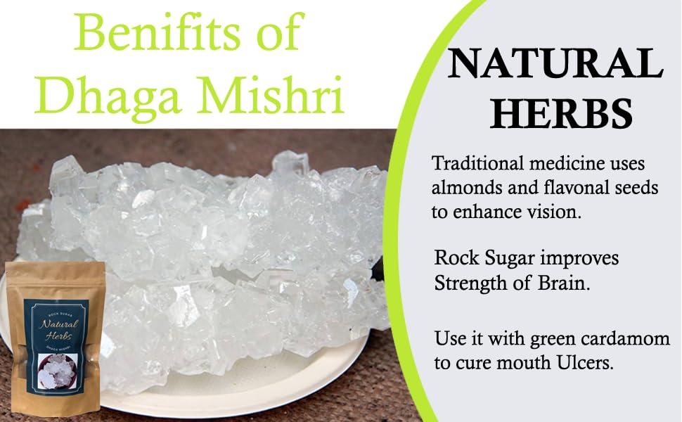 Generic Dhaga Mishri, Pure Rock Sugar Thread Crystals, 200gm Clear Rock Candy Crystals, For Sweets Pooja Puja & Prasad, Fresh Sugar Crystals, White Mishri Rock - Image 4