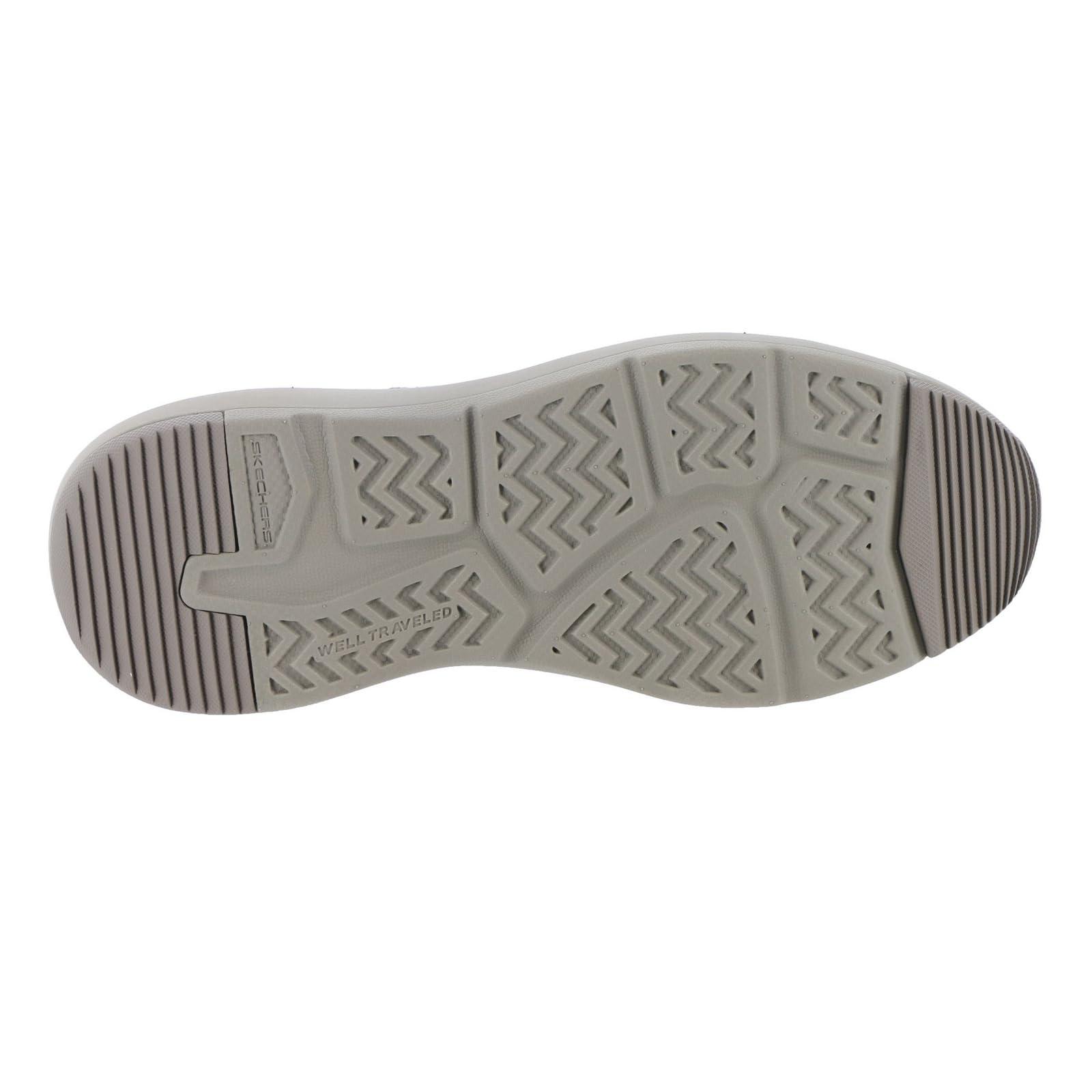 Skechers USA Men's Men's Parson-Ralven 204804 Moc Toe Slip-Ins, Taupe, 12 - Image 4