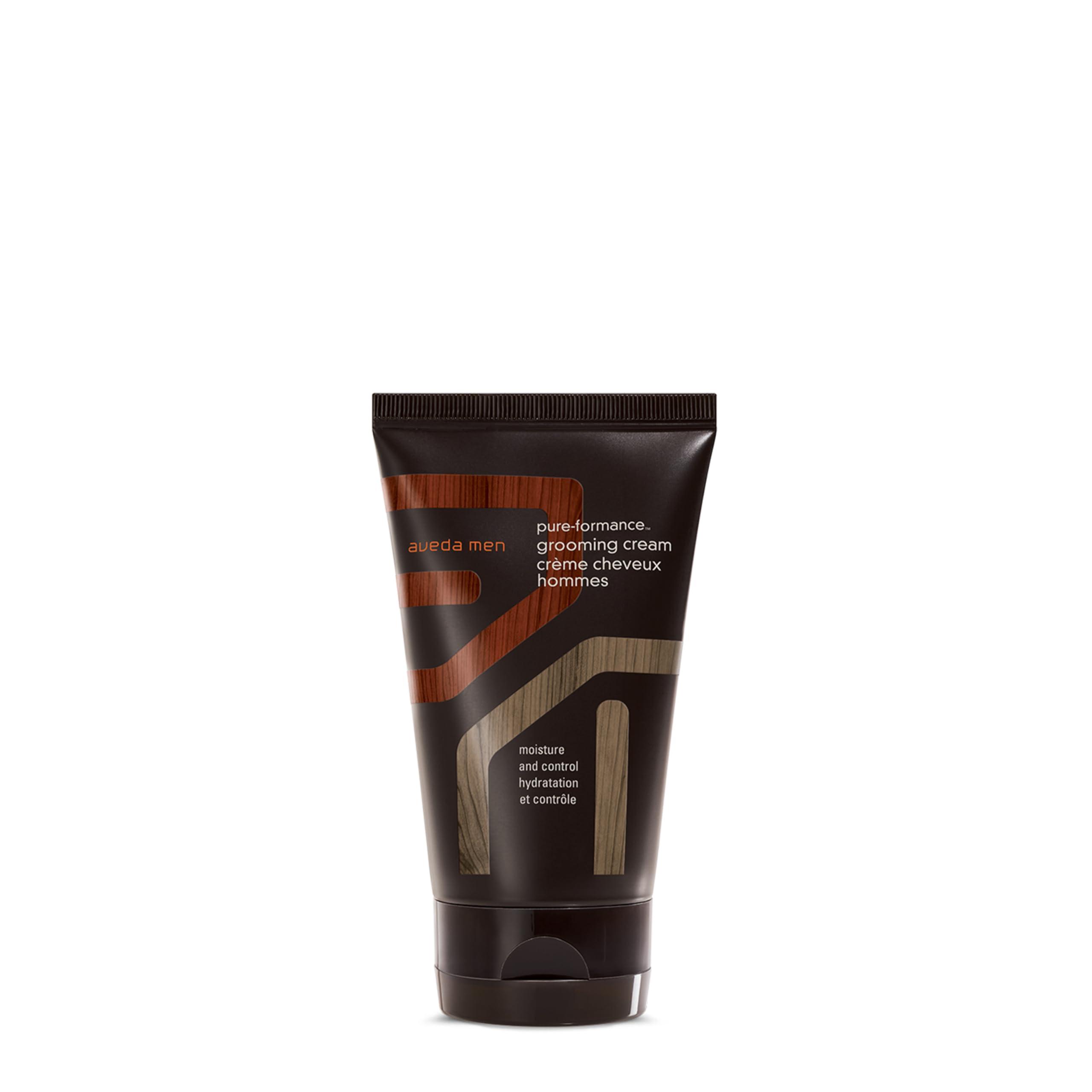 Aveda Men Pure-Formance Grooming Cream | Medium Hold | Adds Moisture and Shine, 4.2 Fl Oz