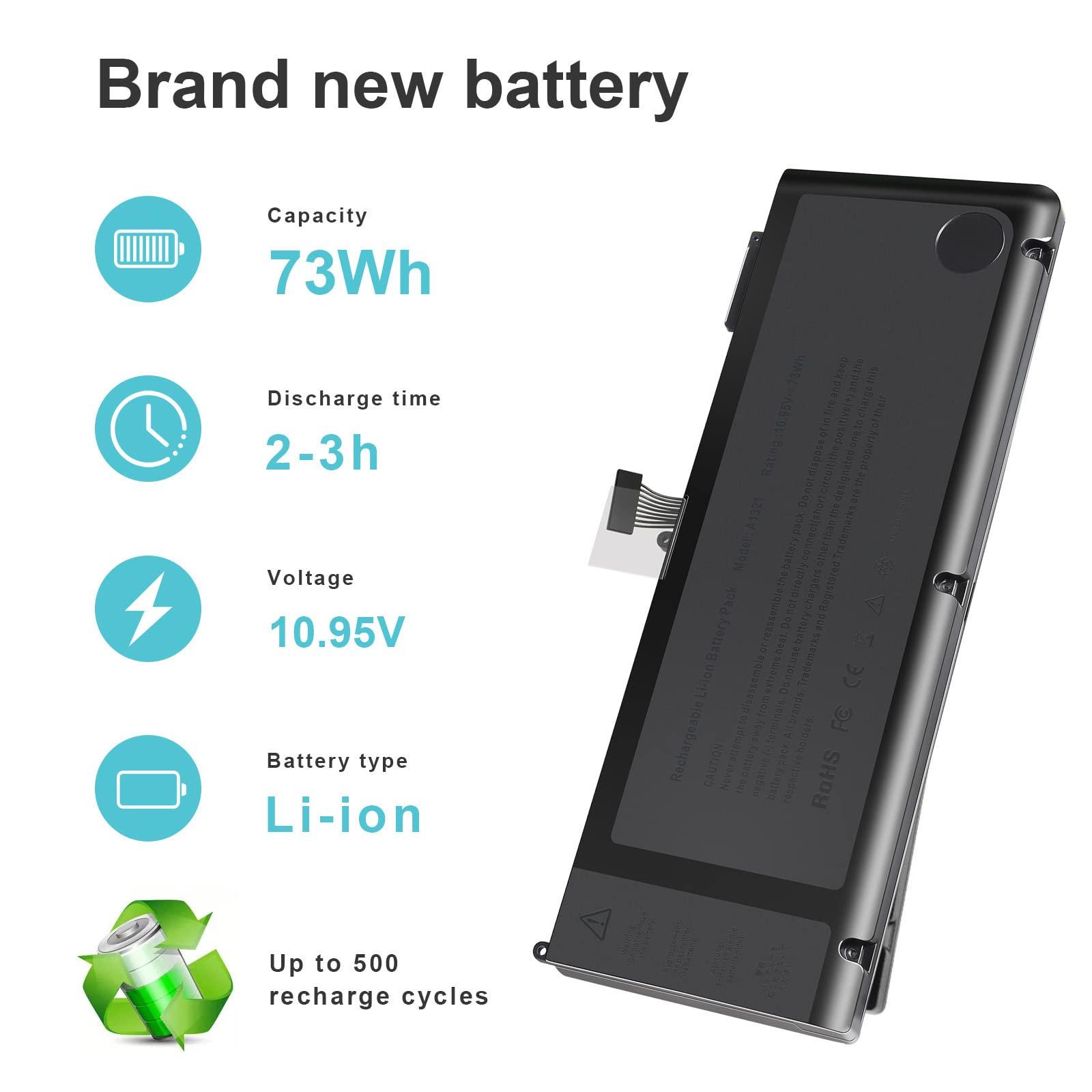 Fancy Buying A1321 A1286 (Mid 2009 Mid 2010) Laptop Battery for MacBook Pro 15 Inch Battery A1321 A1286 MC371LL/A MC372LL/A MB985 MB986 MC118 - Image 7