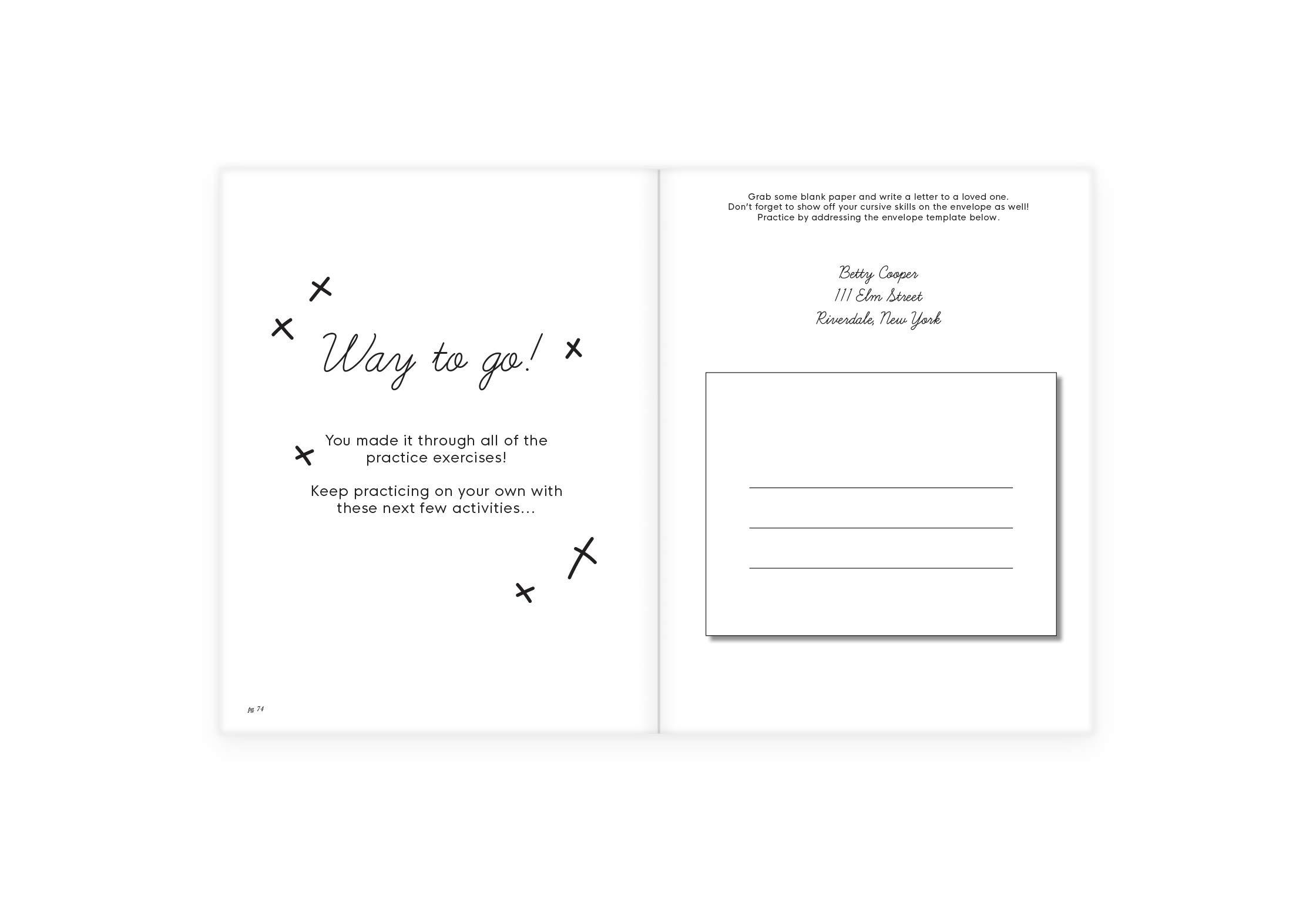 The Cursive Handwriting Workbook for Teens: Learn the Art of Penmanship in this Cursive Writing Practice book with Motivational Quotes and Activities for Young Adults and Teenagers - Image 12