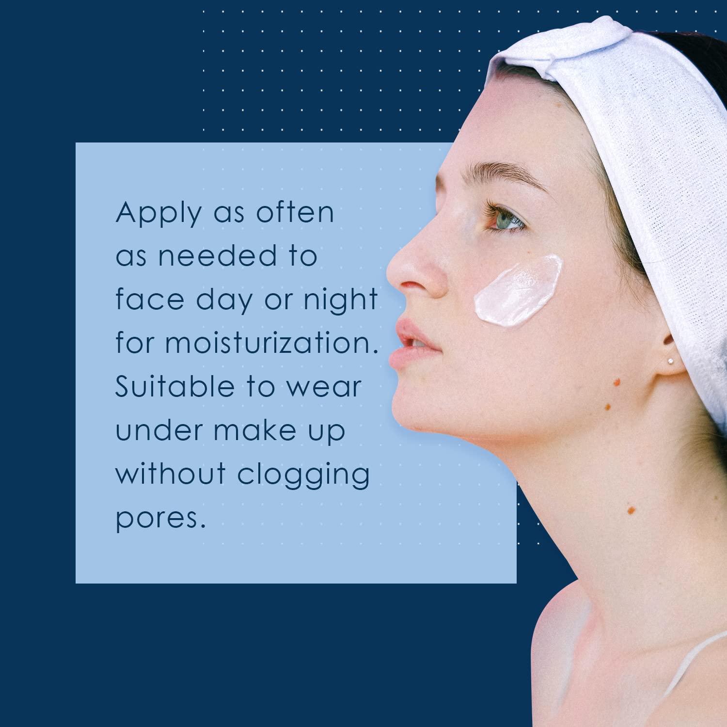 Vanicream Daily Facial Moisturizer With Ceramides and Hyaluronic Acid - Formulated Without Common Irritants for Those with Sensitive Skin, 3 fl oz (Pack of 1) - Image 8