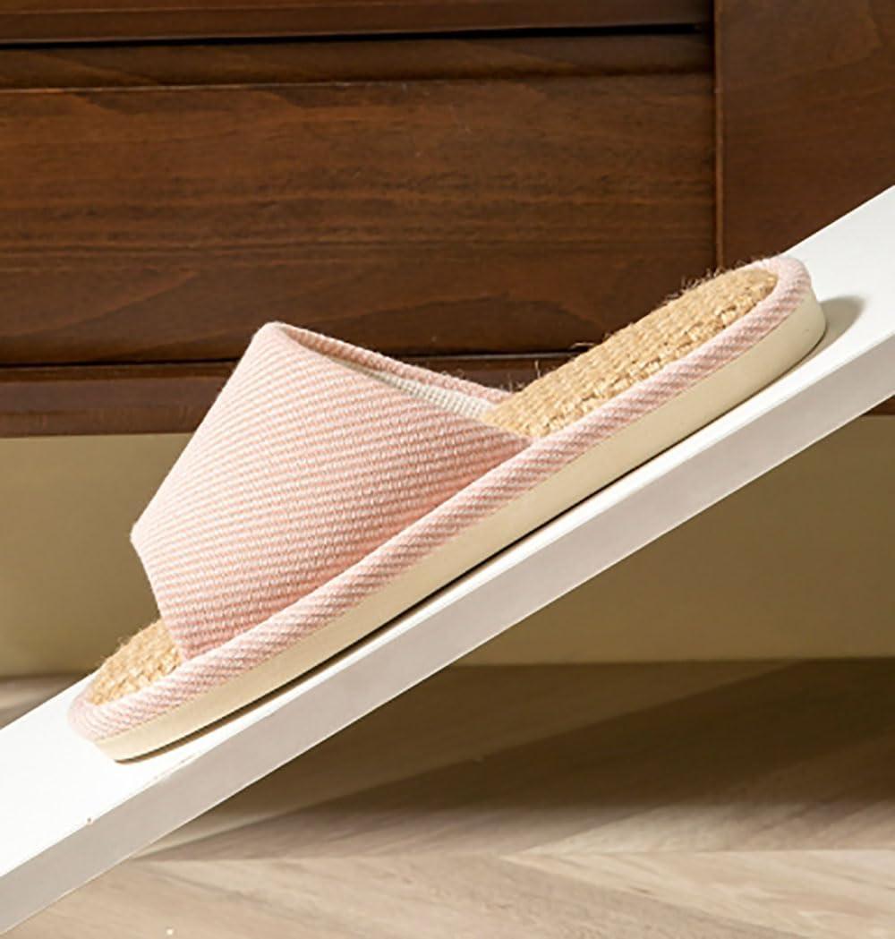 AioTio Linen Slippers - Indoor Summer Silent Slippers For Women And Men - Image 2