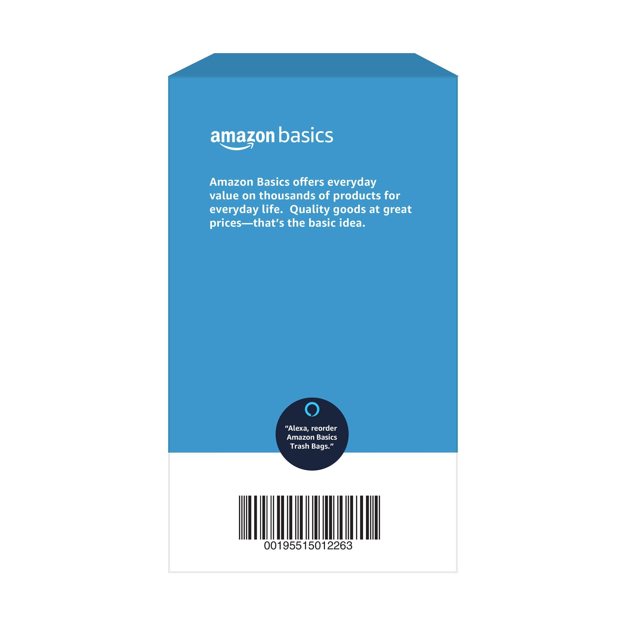 Amazon Basics Multipurpose Drawstring Trash Bags, 30 Gallon, 50 Count (Previously Solimo) - Image 5