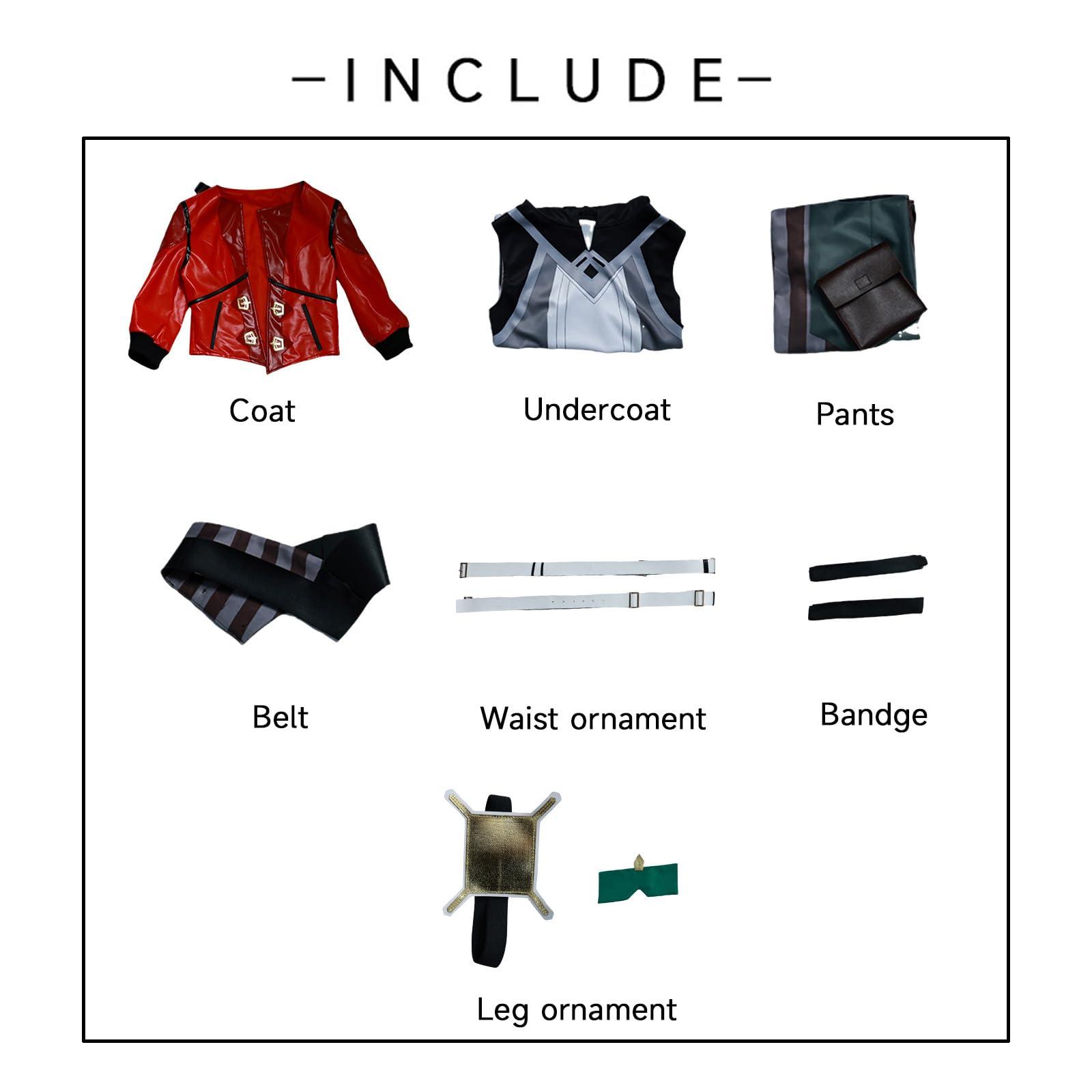 Generic Anime Arcane Costume Vi Cosplay Red Jacket Complete Set with Wig - Image 6